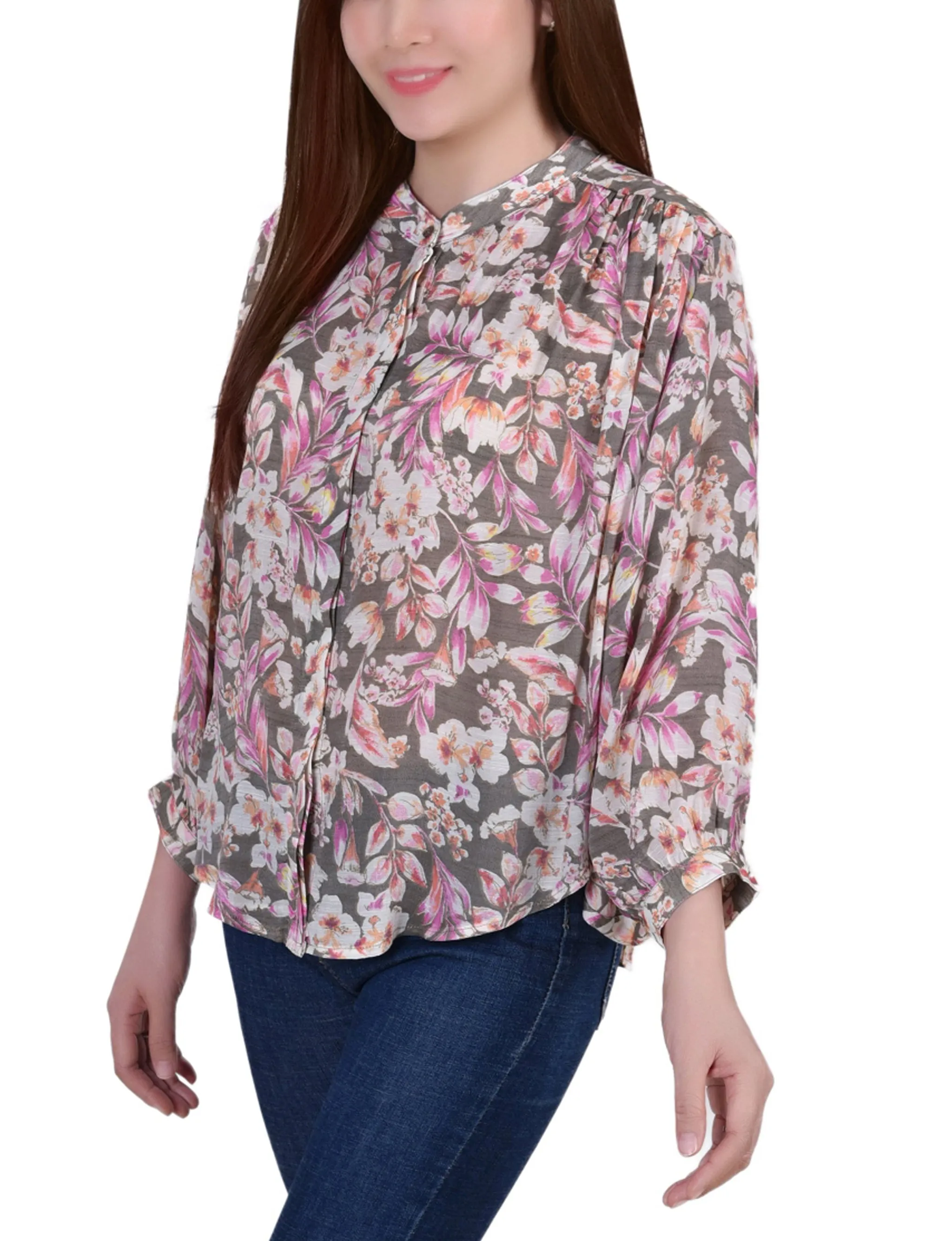 Blouse à manches dolman 3/4