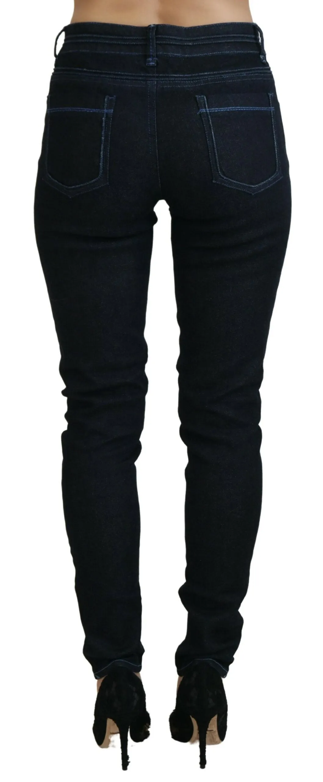 Acht Jean Femme Slim Fit à Taille Basse