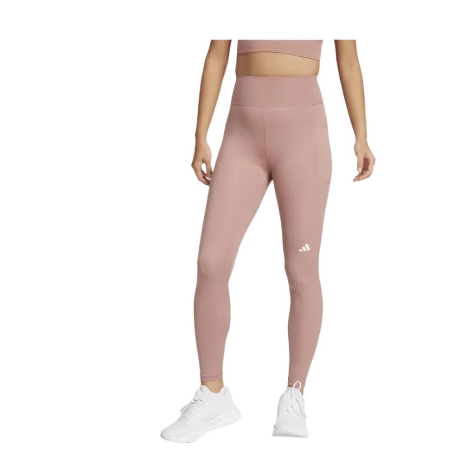 Adidas Femme Own The Run Collant 7/8 en Warm Clay SS25