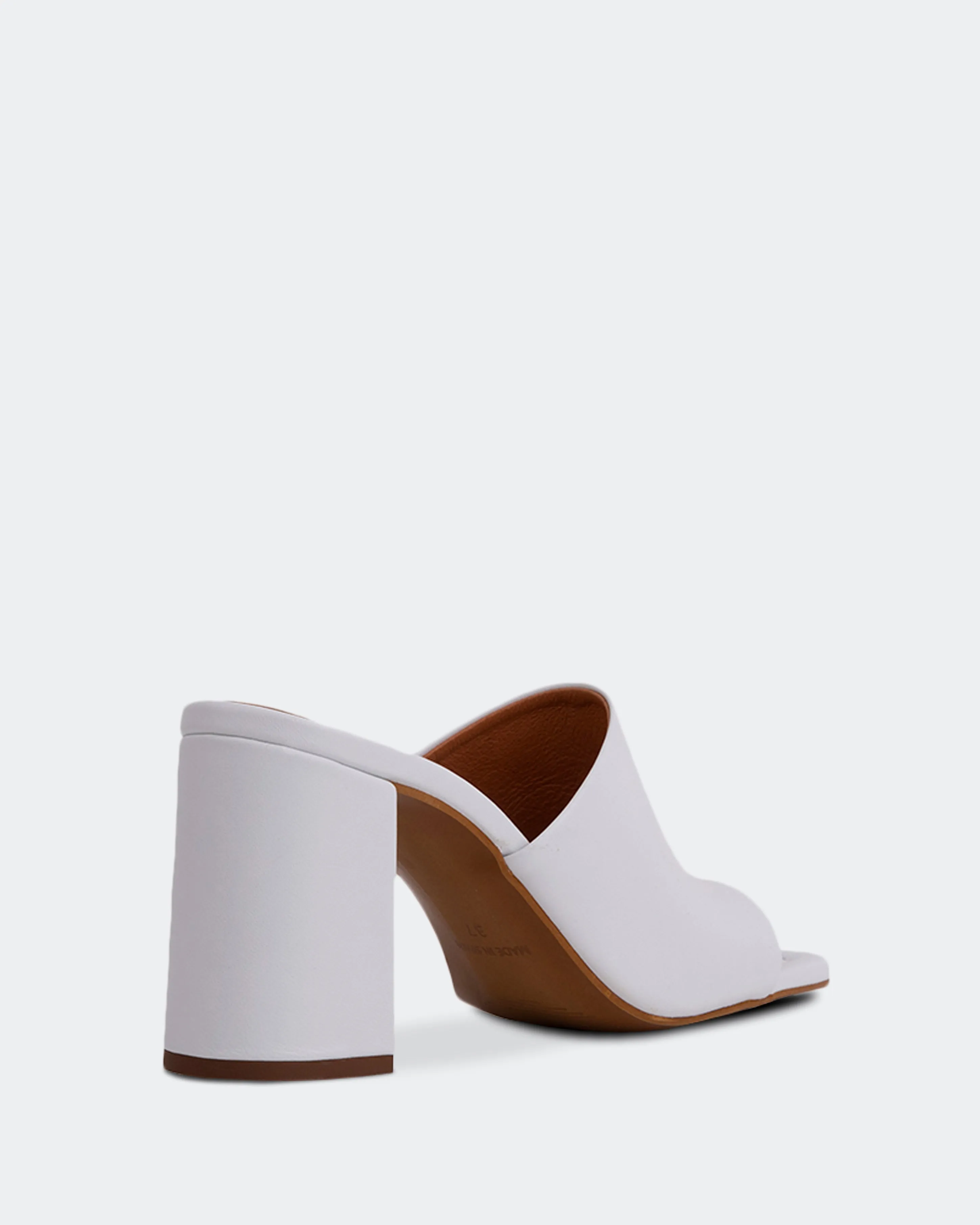 Aliados Cuir Blanc