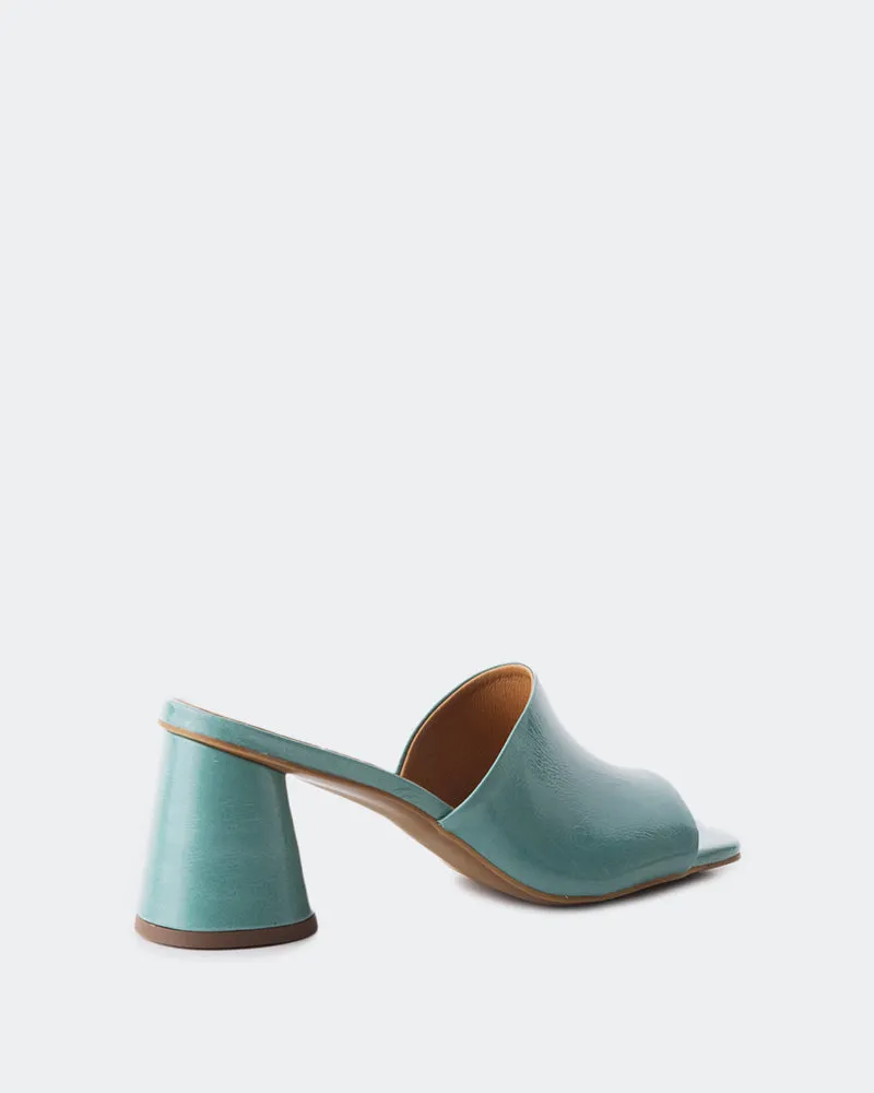 Alyki Cuir Turquoise