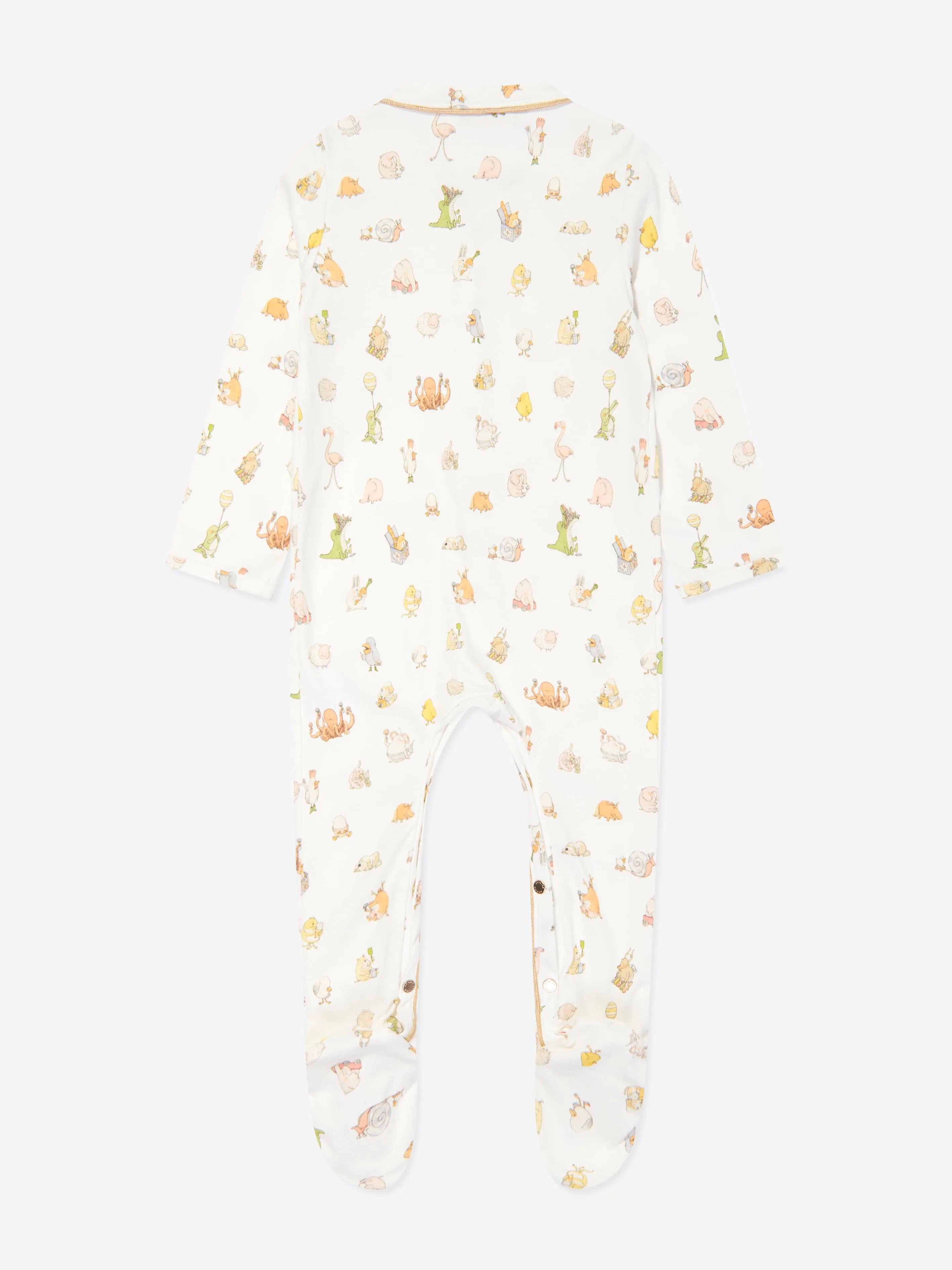 Atelier Choux Baby Choux Combinaison Classique en Blanc