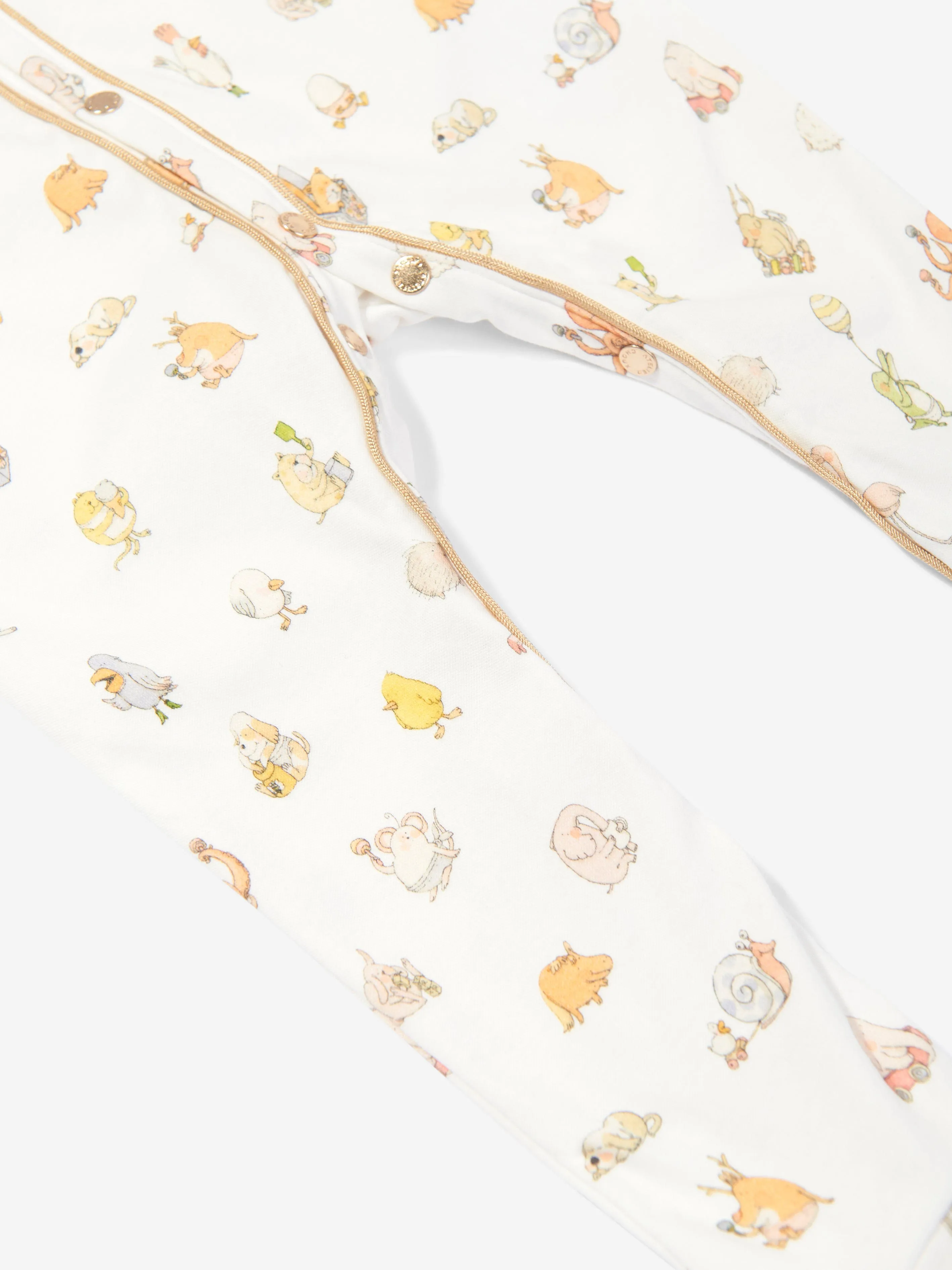 Atelier Choux Baby Choux Combinaison Classique en Blanc