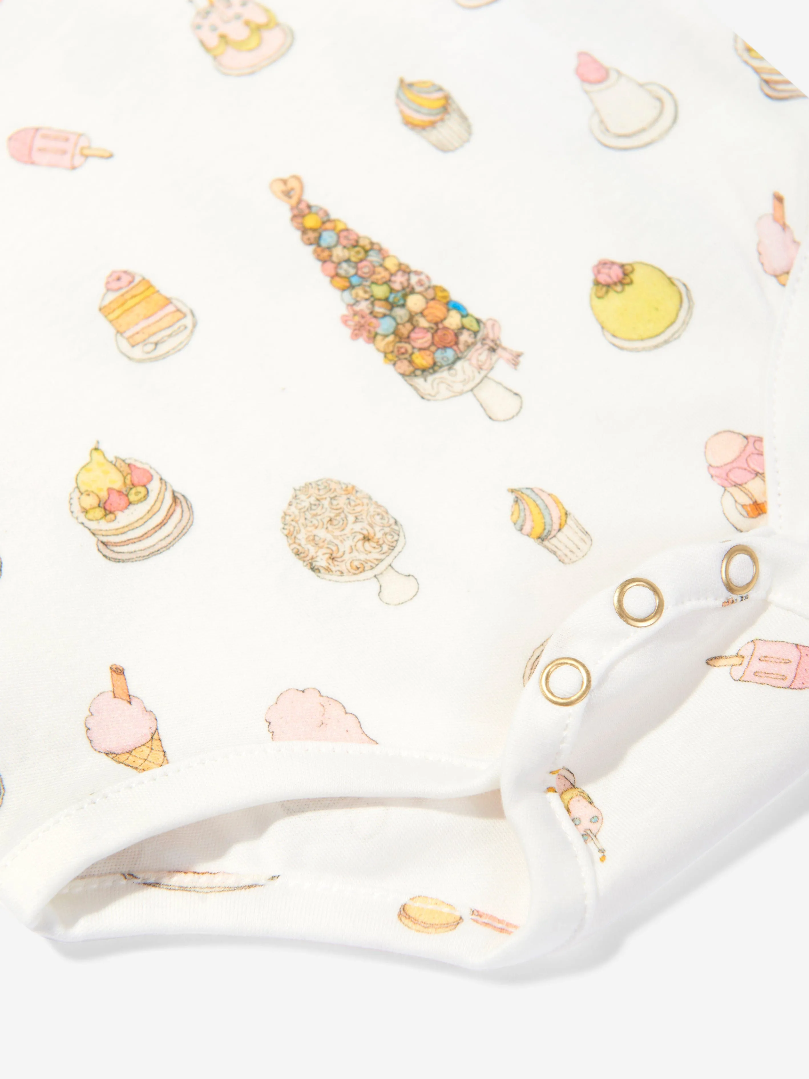 Bodysuit classique pour bébé Atelier Choux en blanc