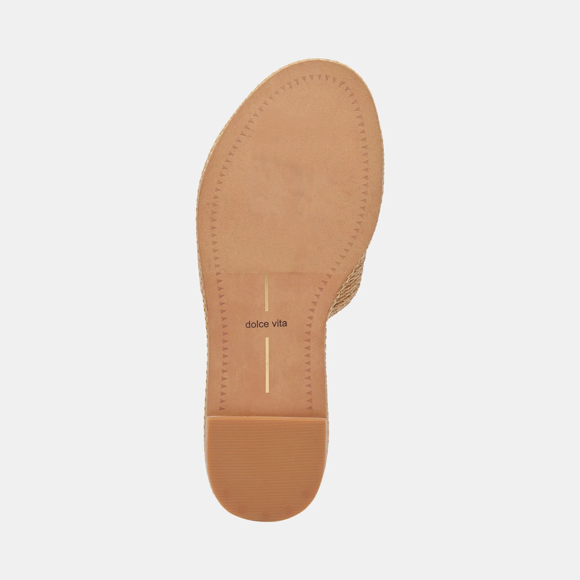 SANDALES ATOMIC WIDE LT EN RAFFIA NATUREL