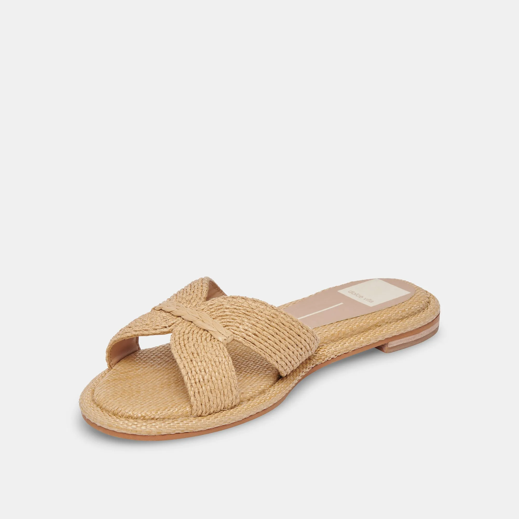 SANDALES ATOMIC WIDE LT EN RAFFIA NATUREL