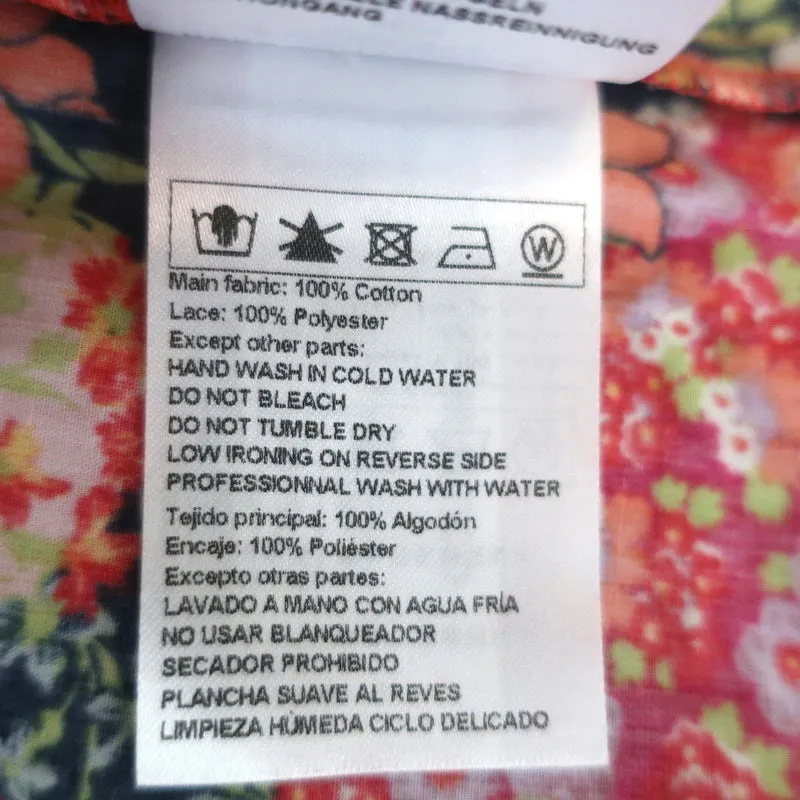 Ba&sh Débardeur à Boutons Sego Imprimé Fleuri en Coton Taille 0