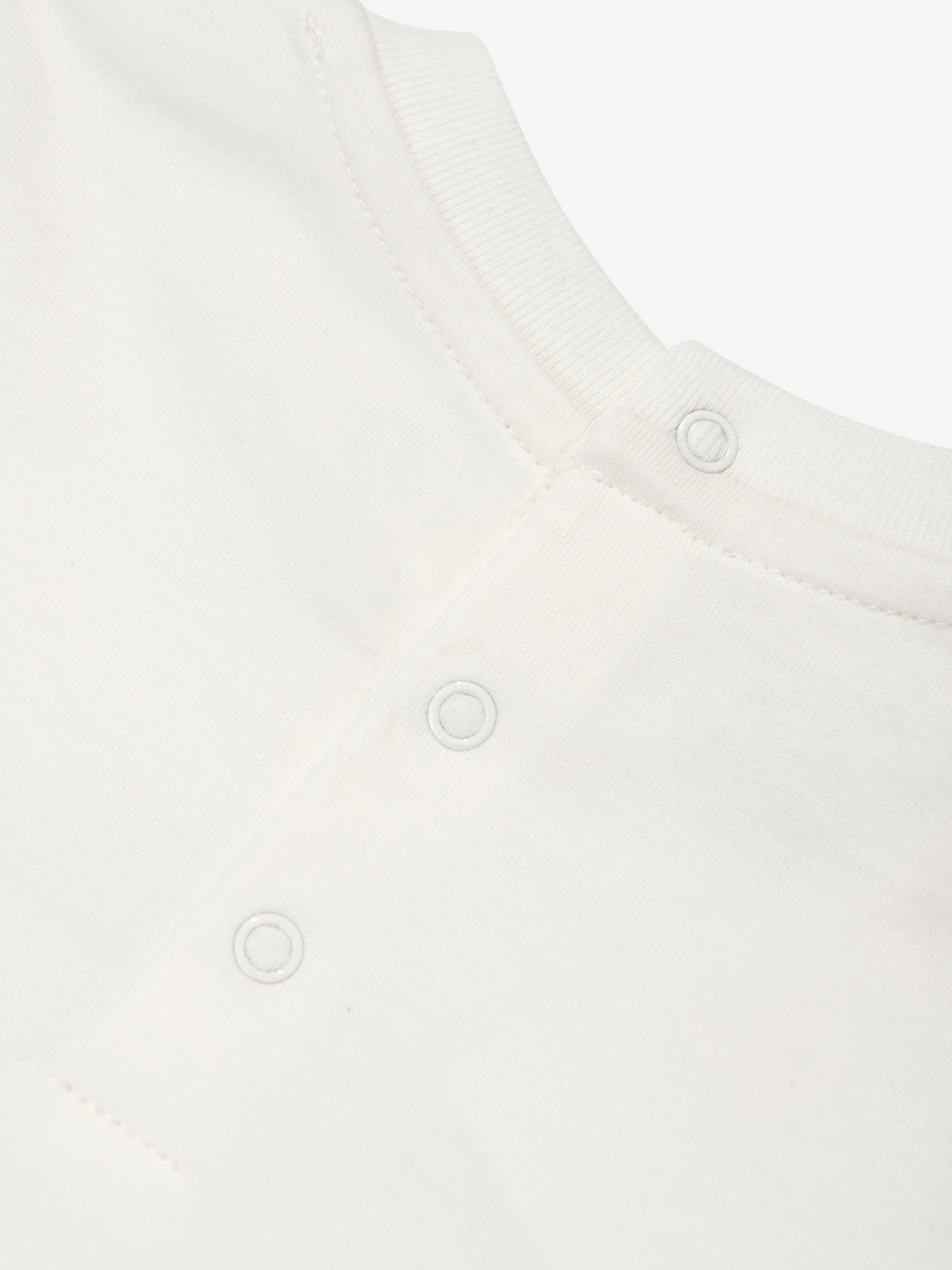 Barboteuse Ours pour Bébé Garçon en Blanc