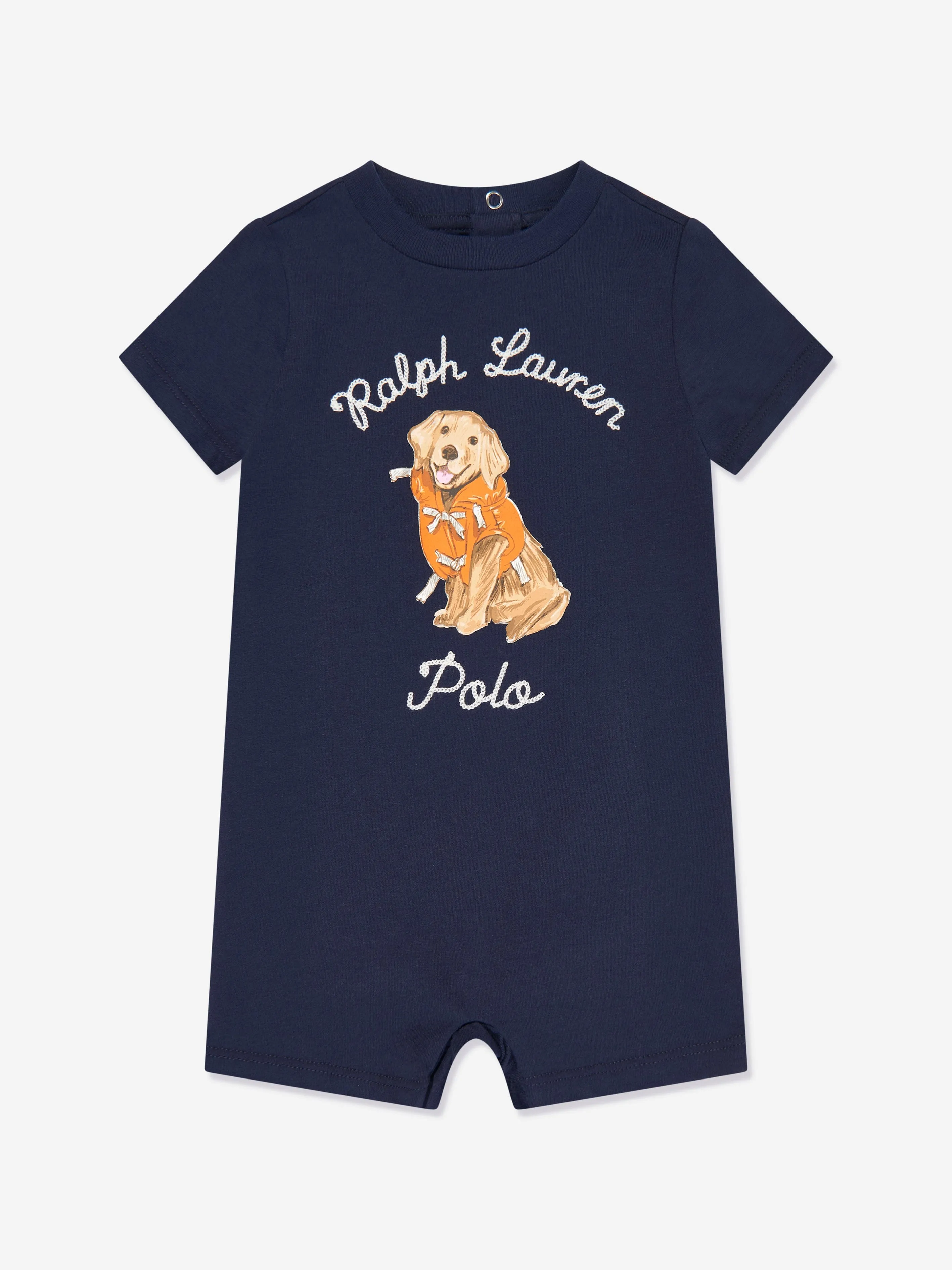 Grenouillère pour Bébé Garçon en Bleu Marine