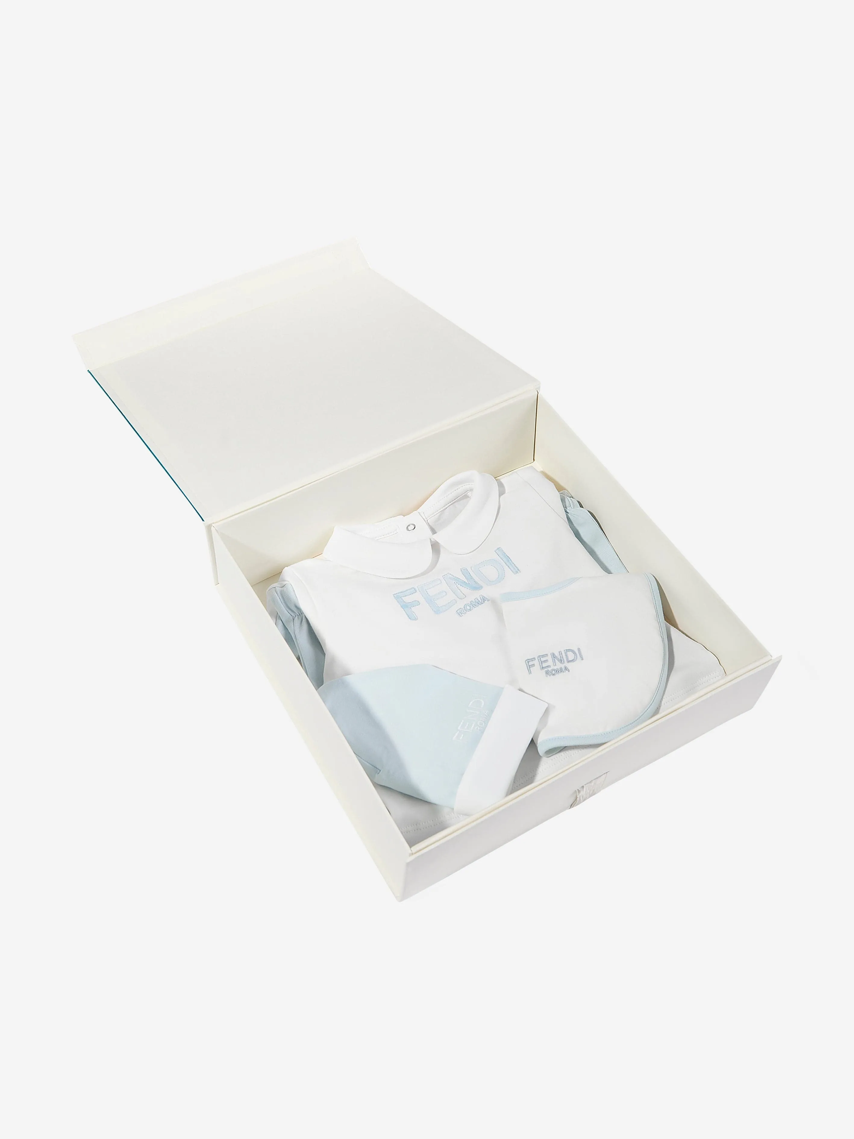 Ensemble Babygrow avec Logo Bébé Garçon en Bleu