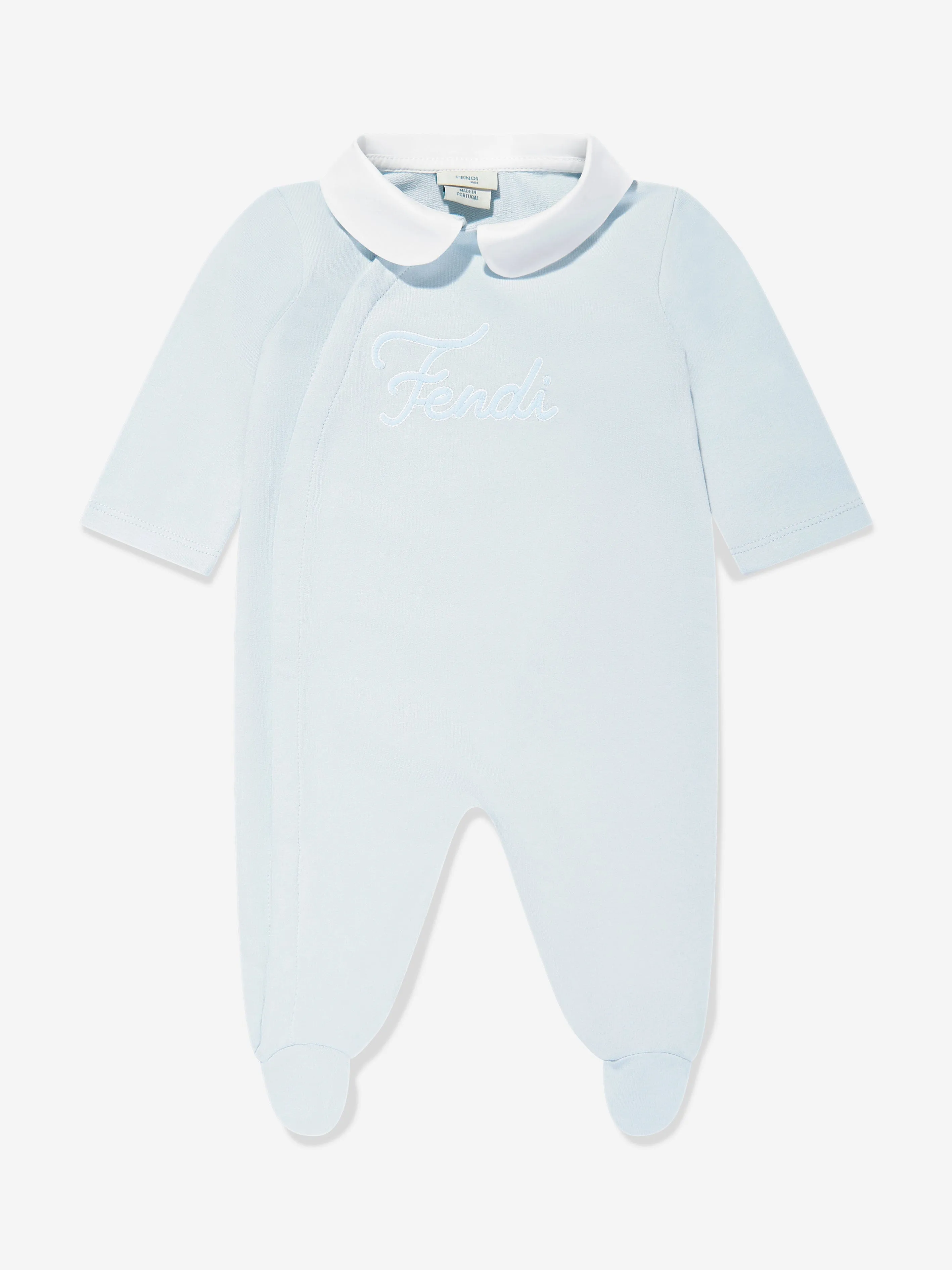 Ensemble Babygrow avec Logo pour Garçons en Bleu