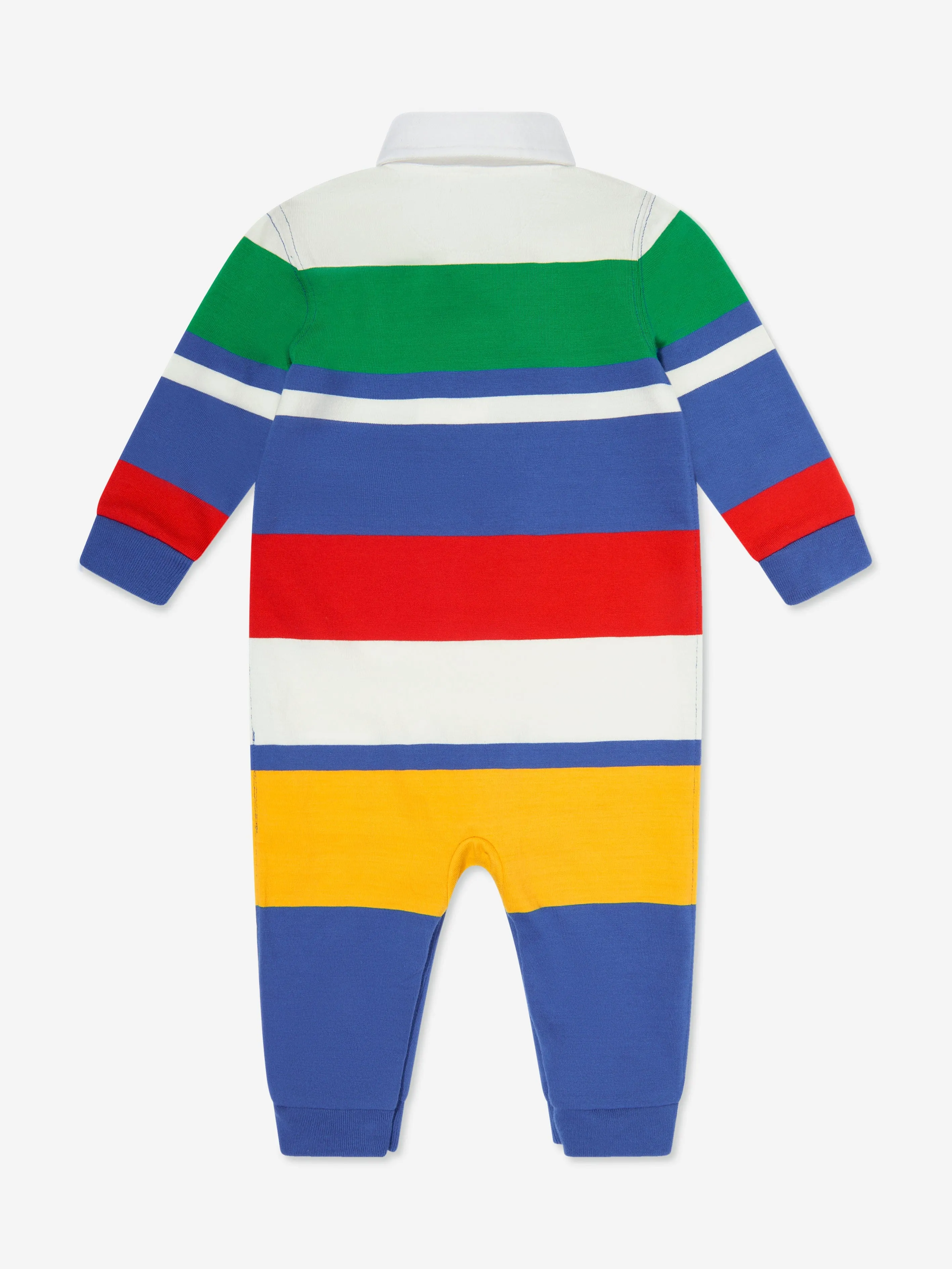 Combinaison rayée multicolore pour bébé garçon