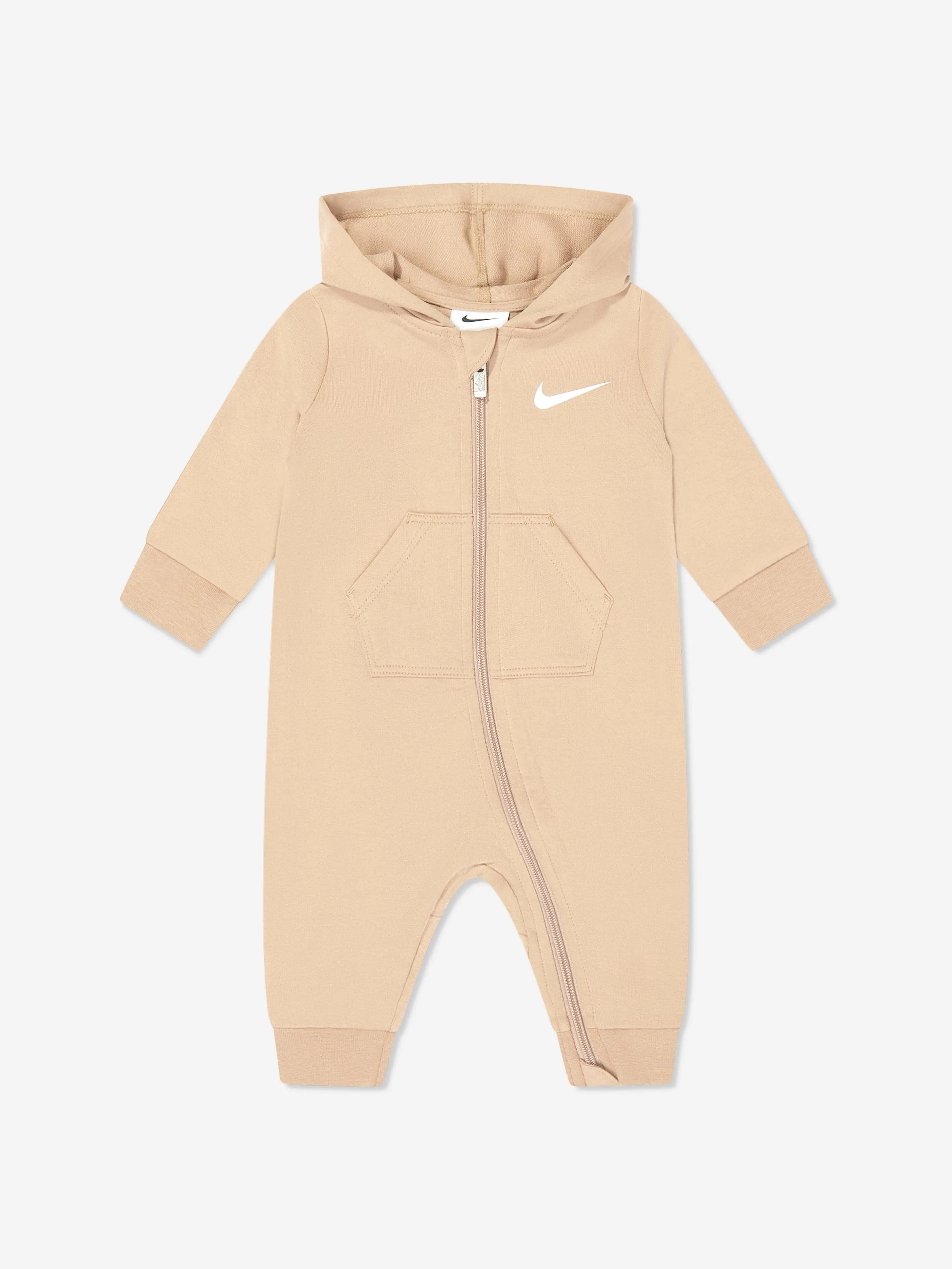 Combinaison à capuche bébé essentiels en beige