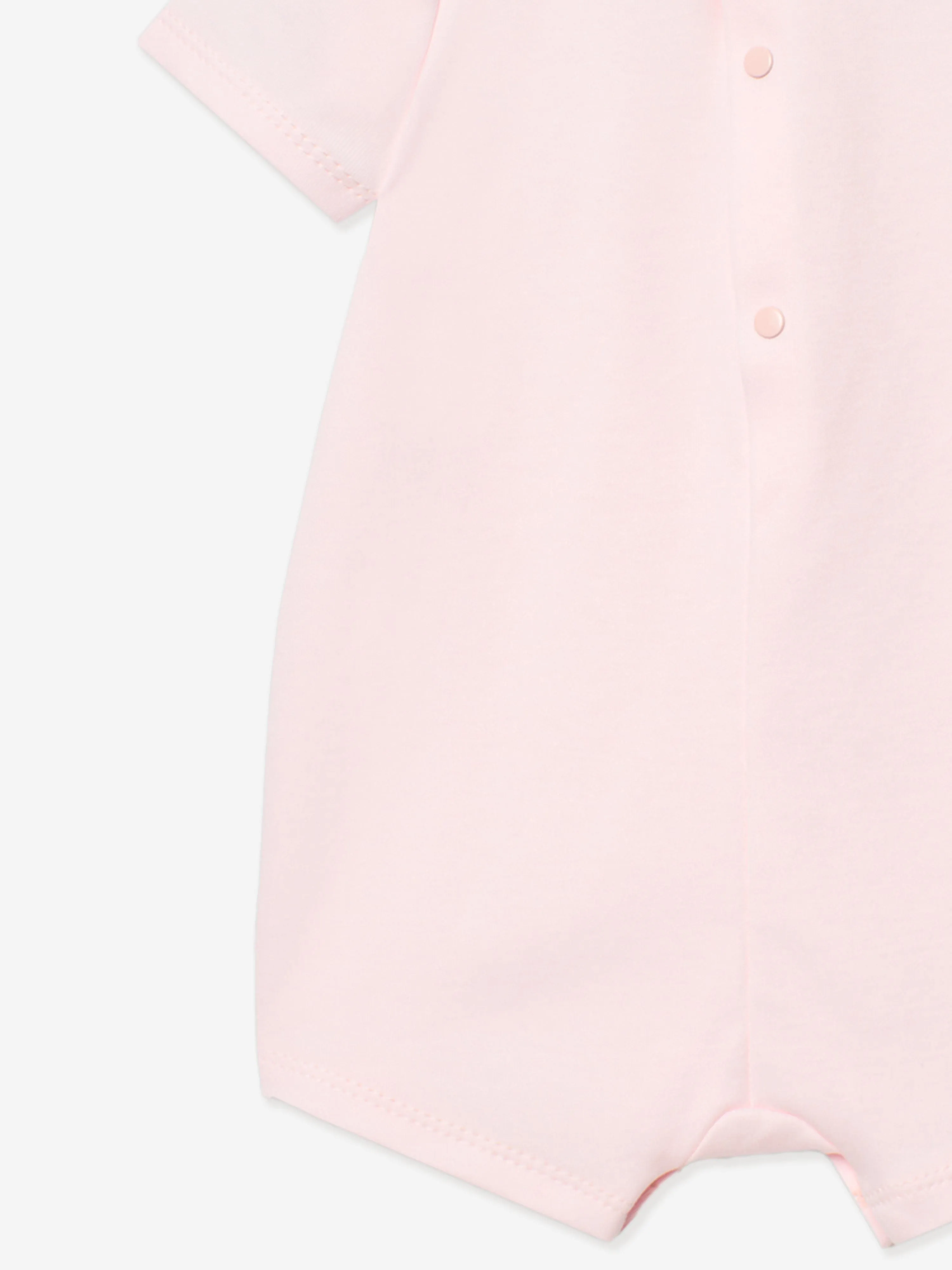 Barboteuse en Coton pour Fillettes en Rose