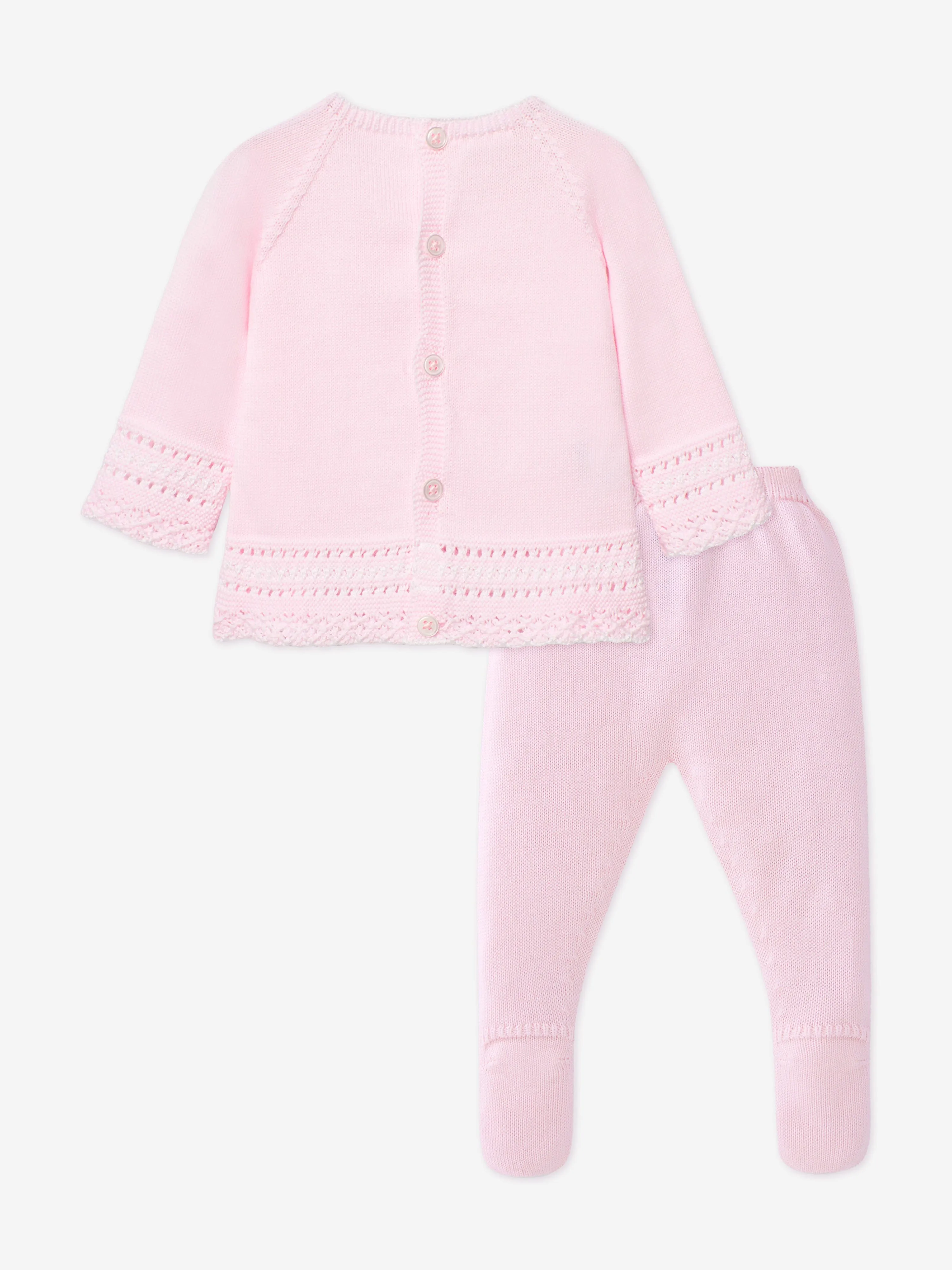 Ensemble Cadeau pour Bébé Fille en Rose