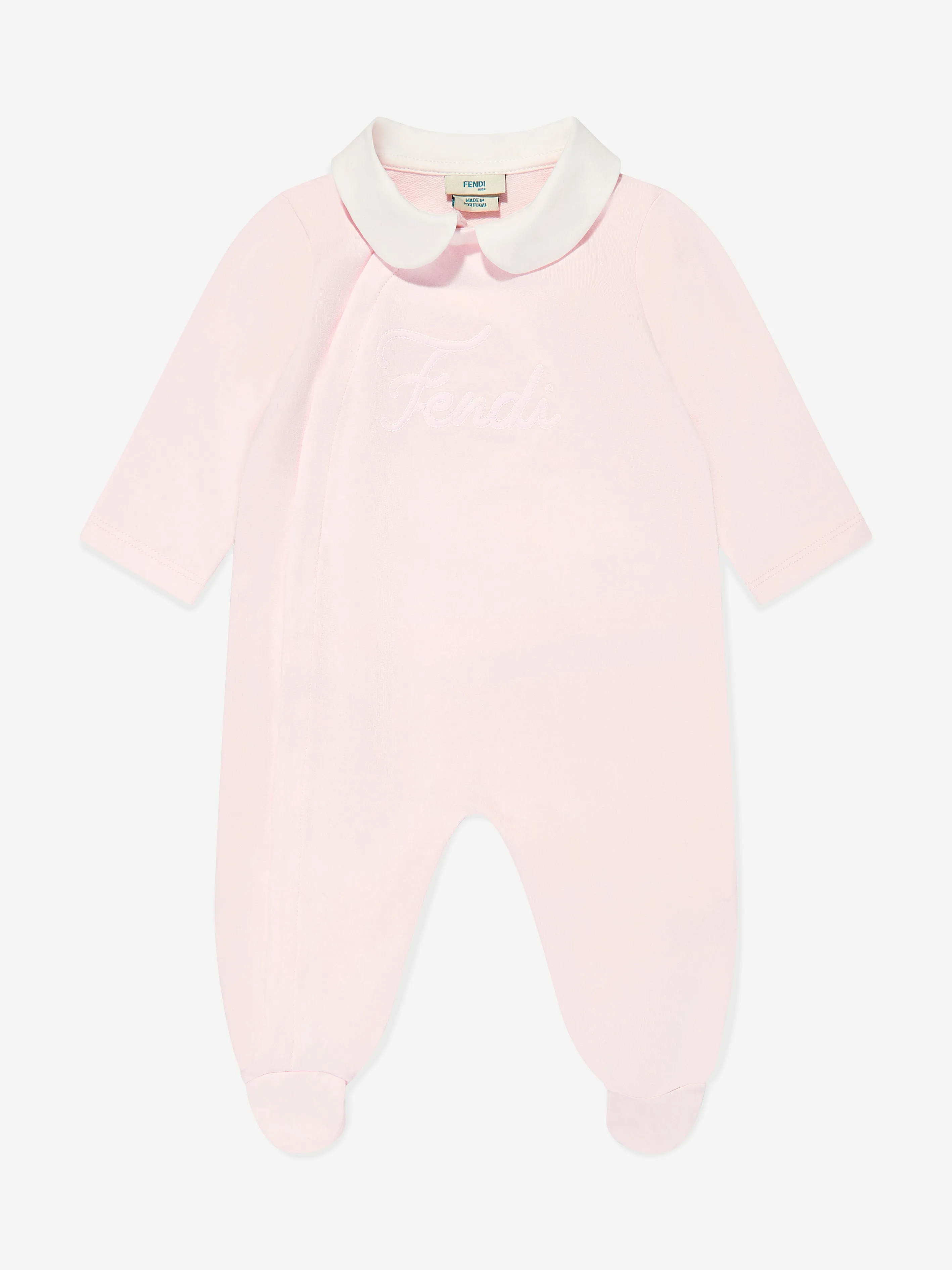 Ensemble Babygrow avec Logo pour Filles en Rose