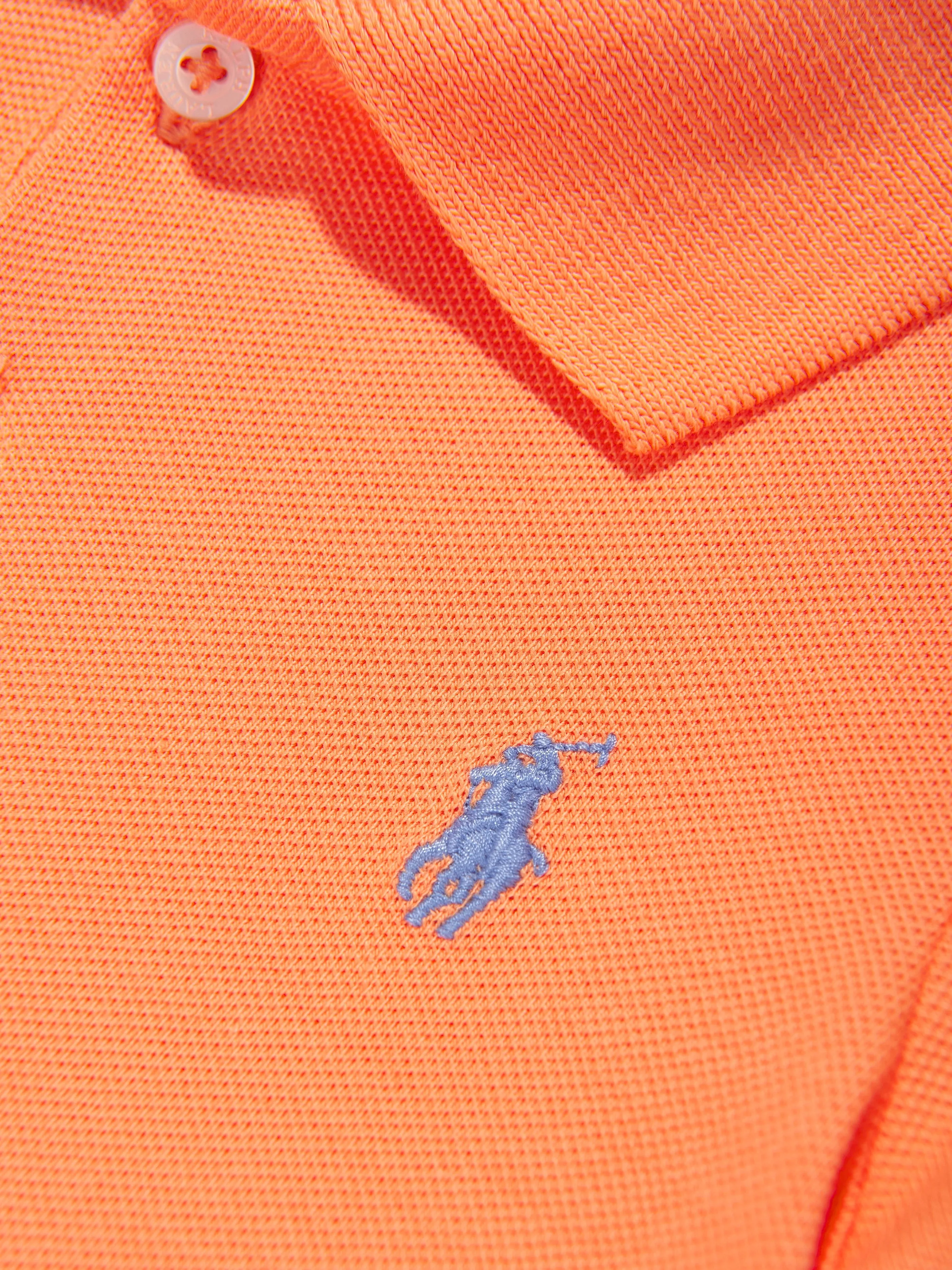 Combinaison Peplum pour Bébé Fille en Orange