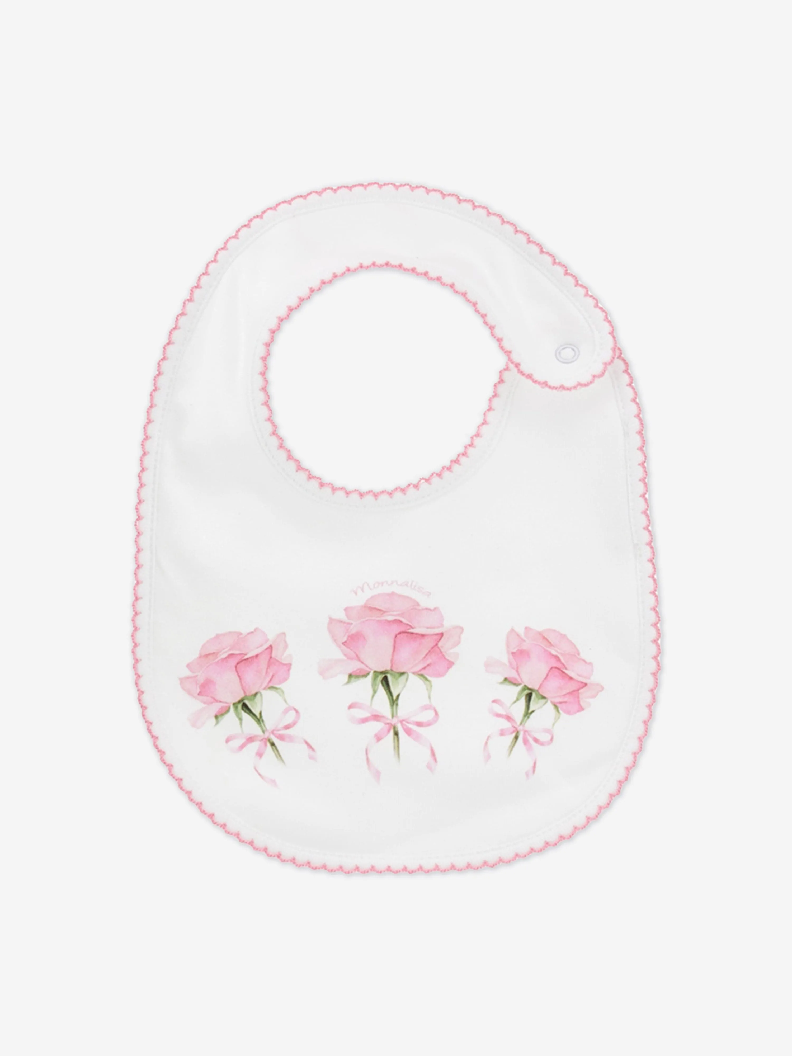 Ensemble de grenouillère à imprimé rose pour bébé fille en blanc