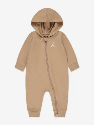 Baby Jumpman Coverall in Beige