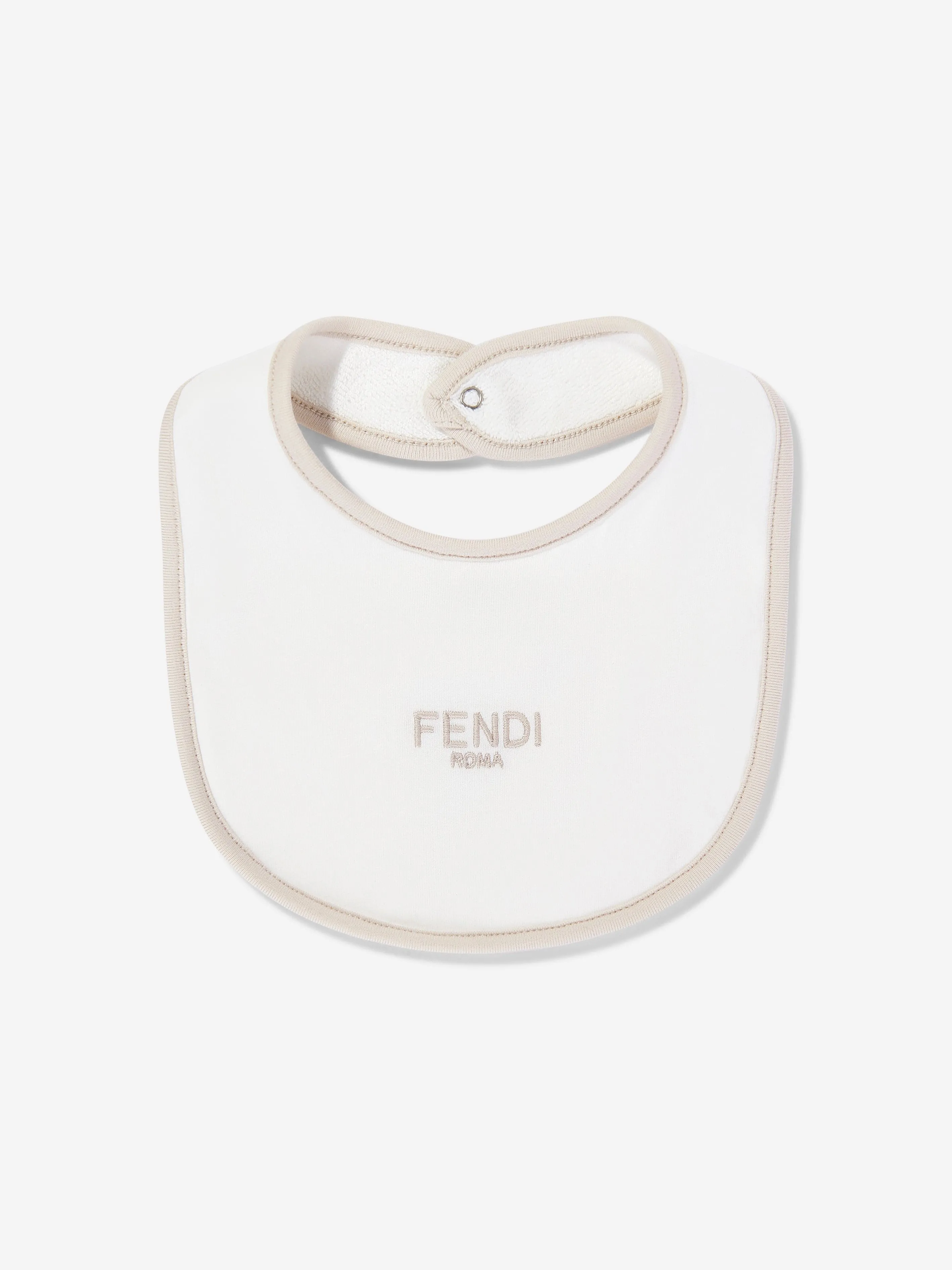 Ensemble Babygrow avec logo bébé en beige