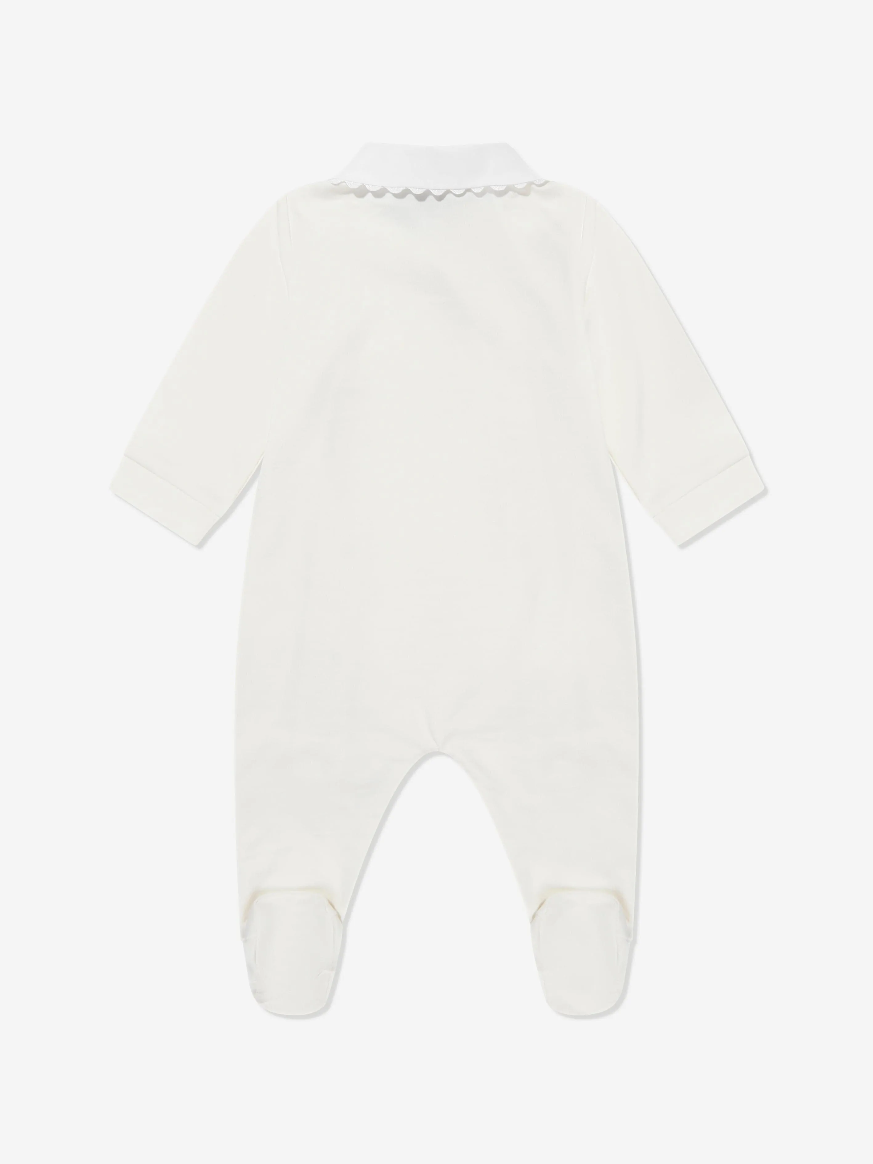 Grenouillère Bébé Ours en Peluche en Ivoire