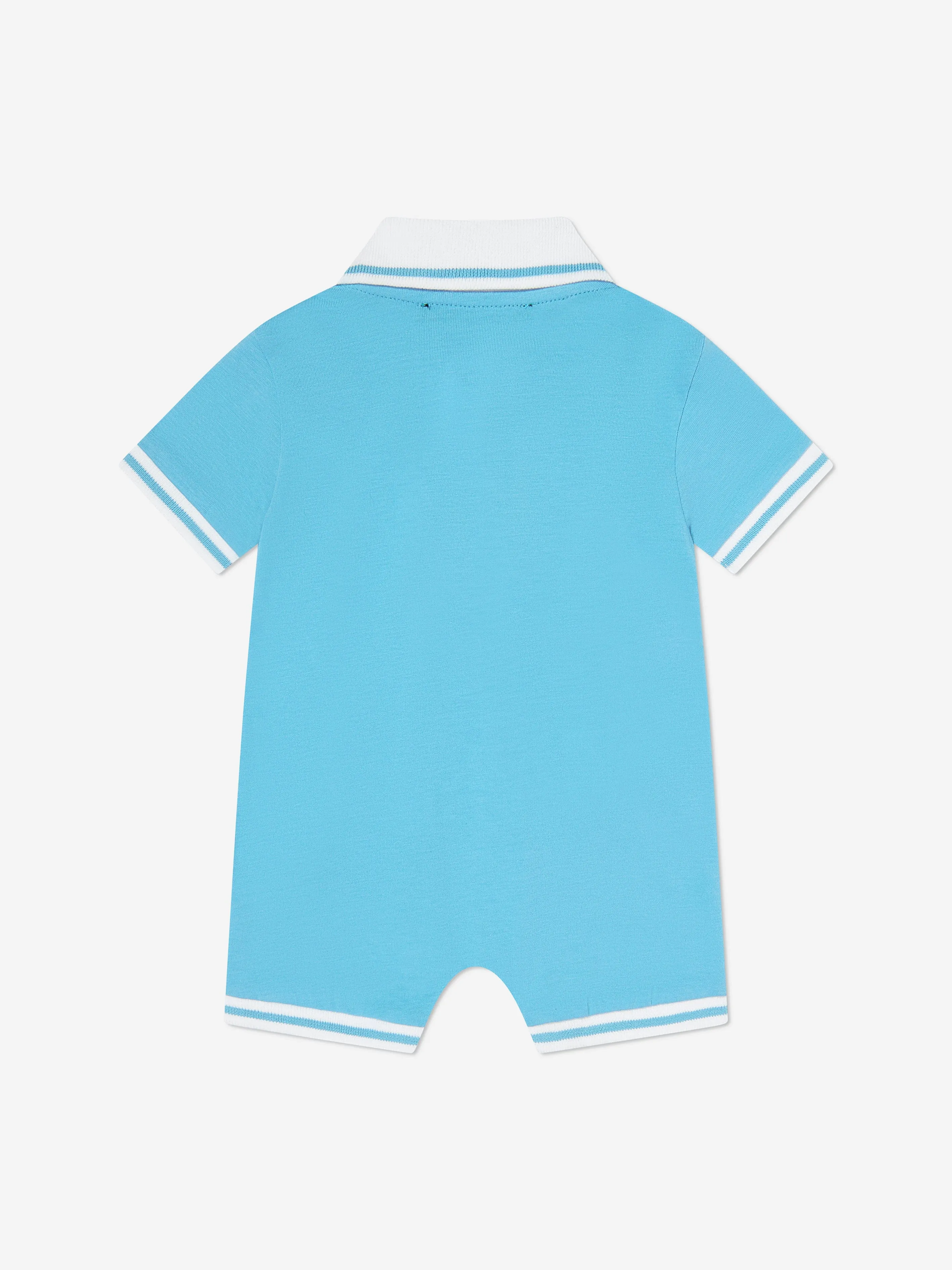 Bébé Garçon Balmain Combinaison Polo en Bleu
