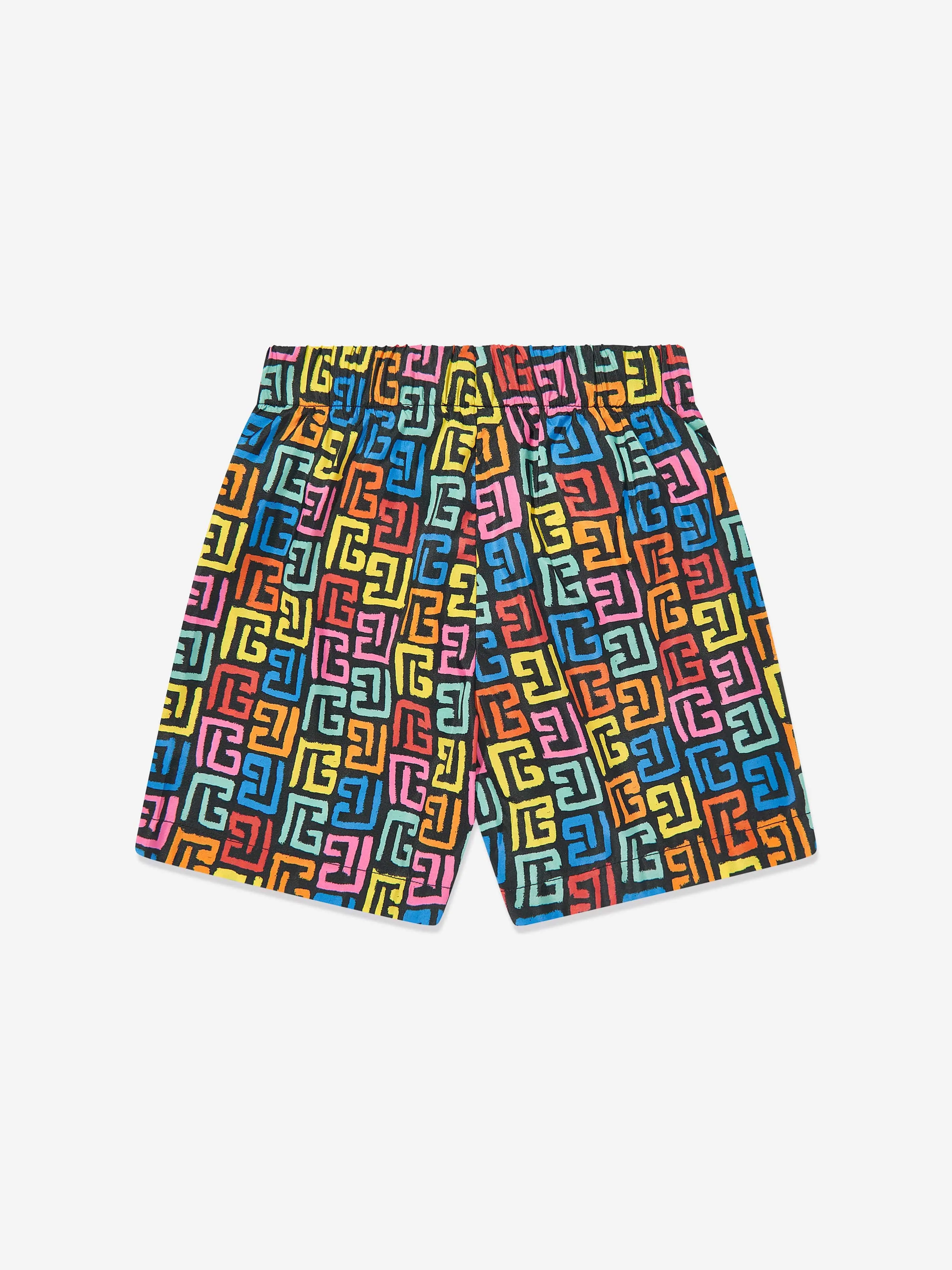 Short de bain monogramme Balmain Boys multicolore