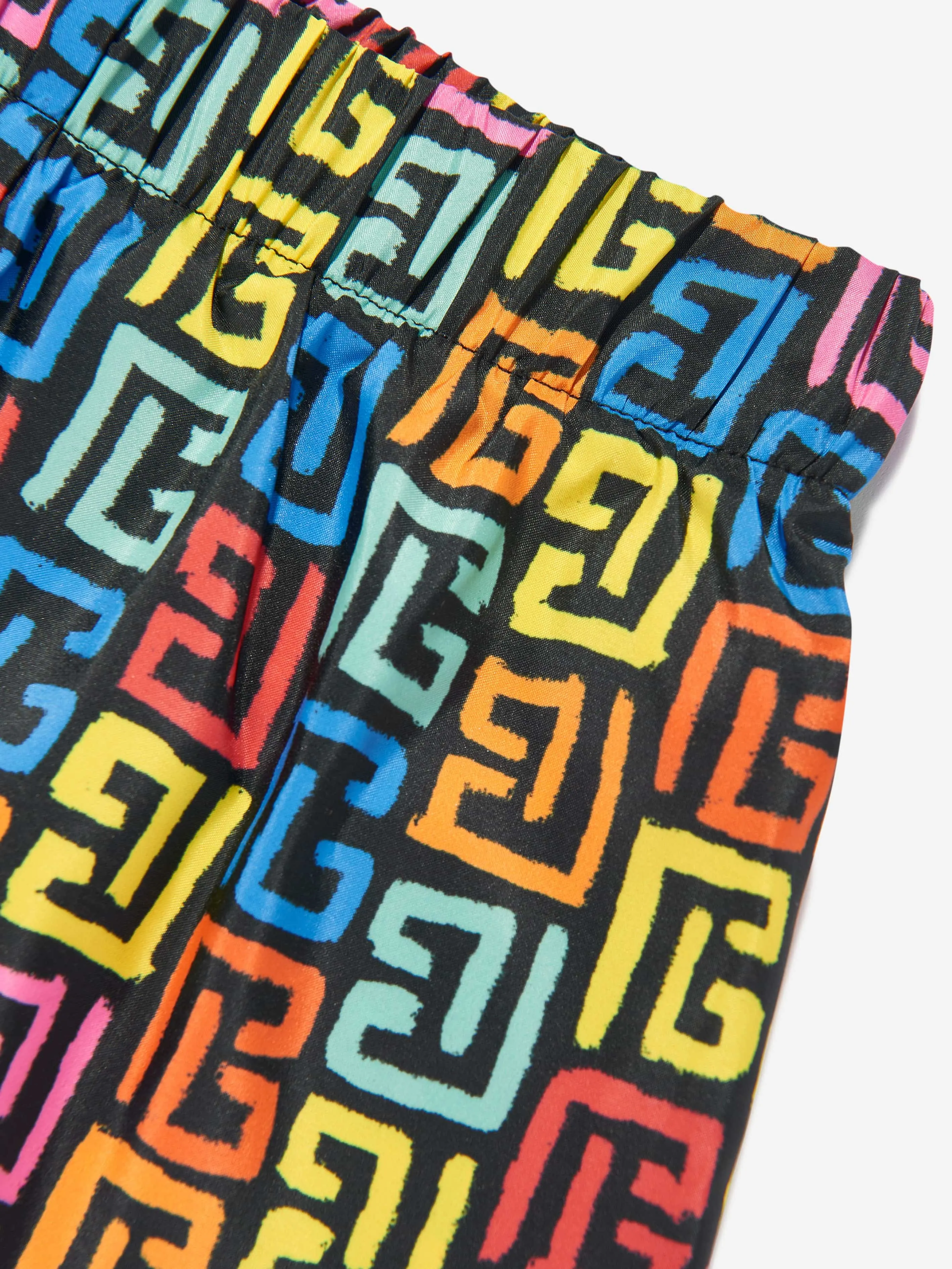 Short de bain monogramme Balmain Boys multicolore