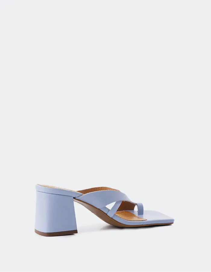 Barriada Cuir Bleu Clair