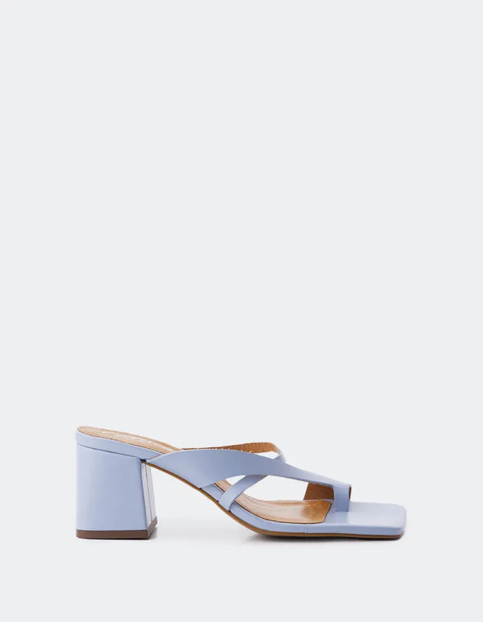 Barriada Cuir Bleu Clair