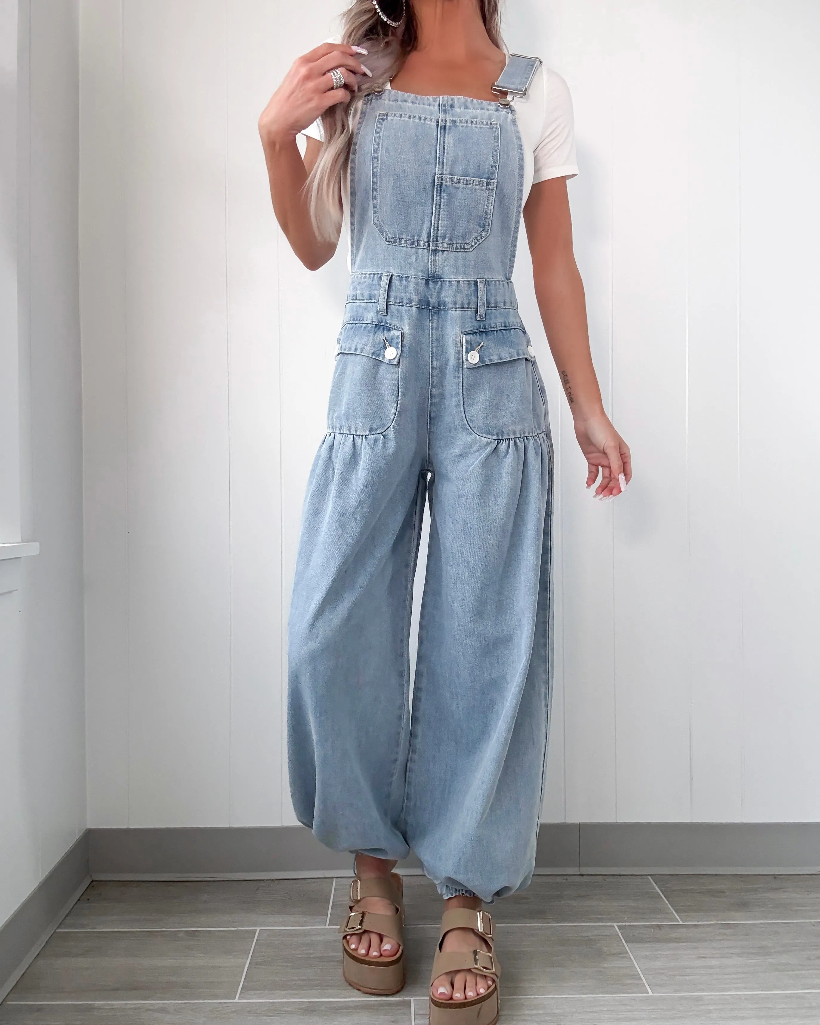 Combinaison ajustée Blue Crush - Denim