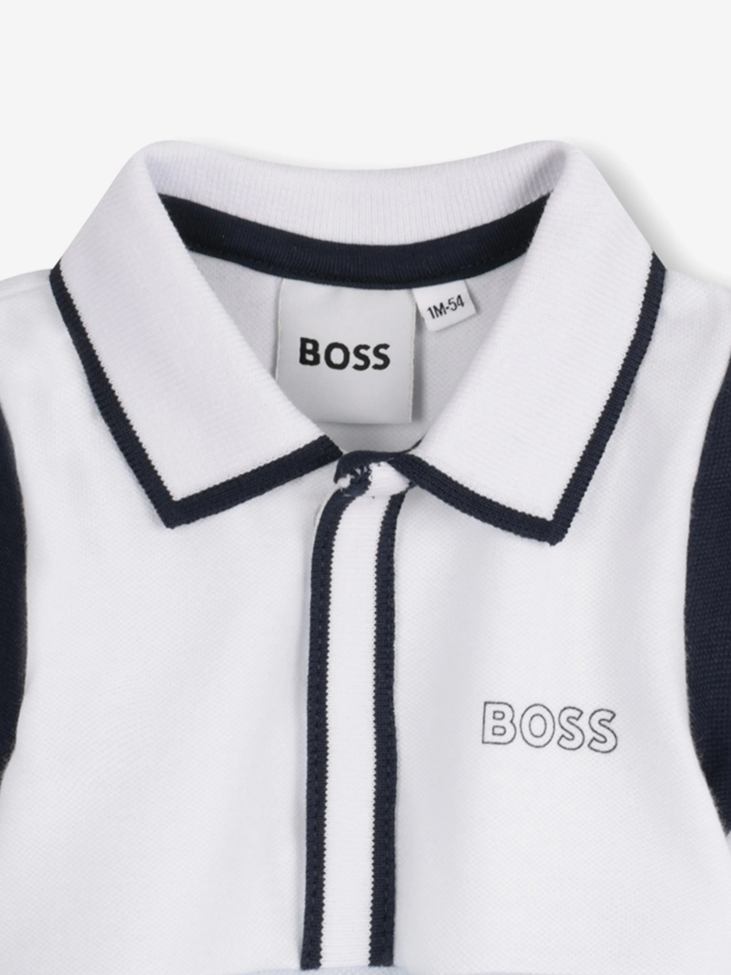 BODY Bébé Garçons Logo Imprimé Barboteuse en Bleu