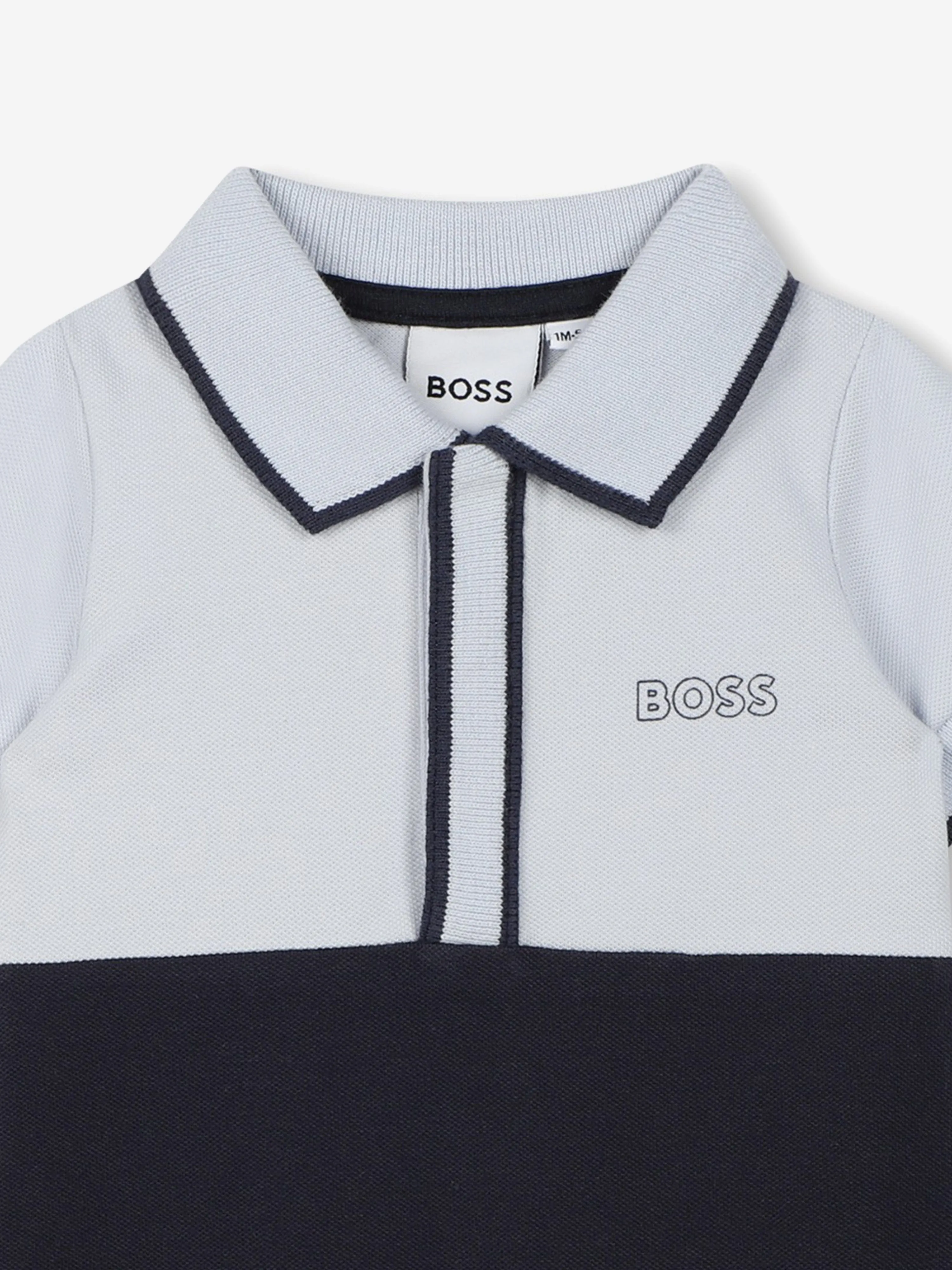 BODY Bébé Garçon Logo Imprimé Grenouillère en Bleu Marine
