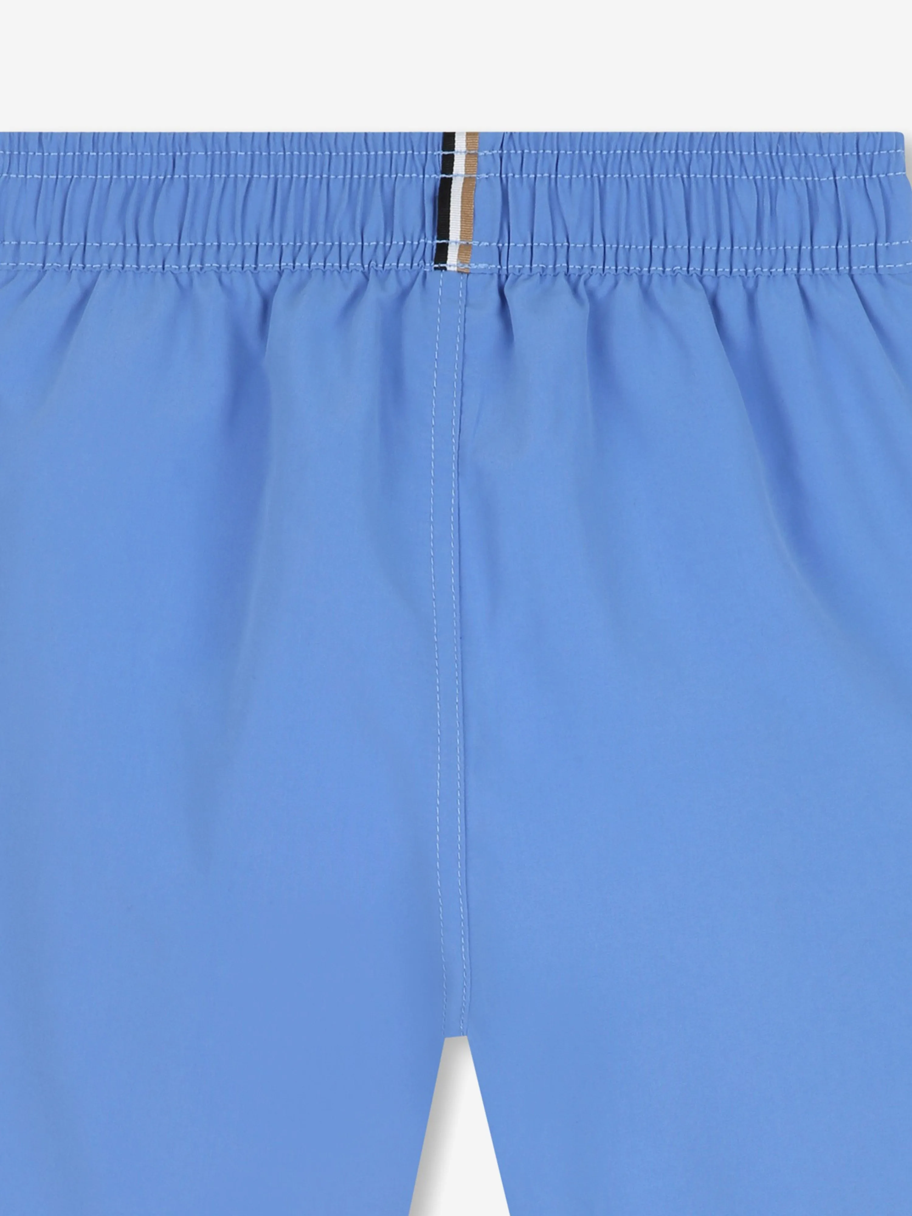 Short de bain imprimé logo BOSS Boys en marine