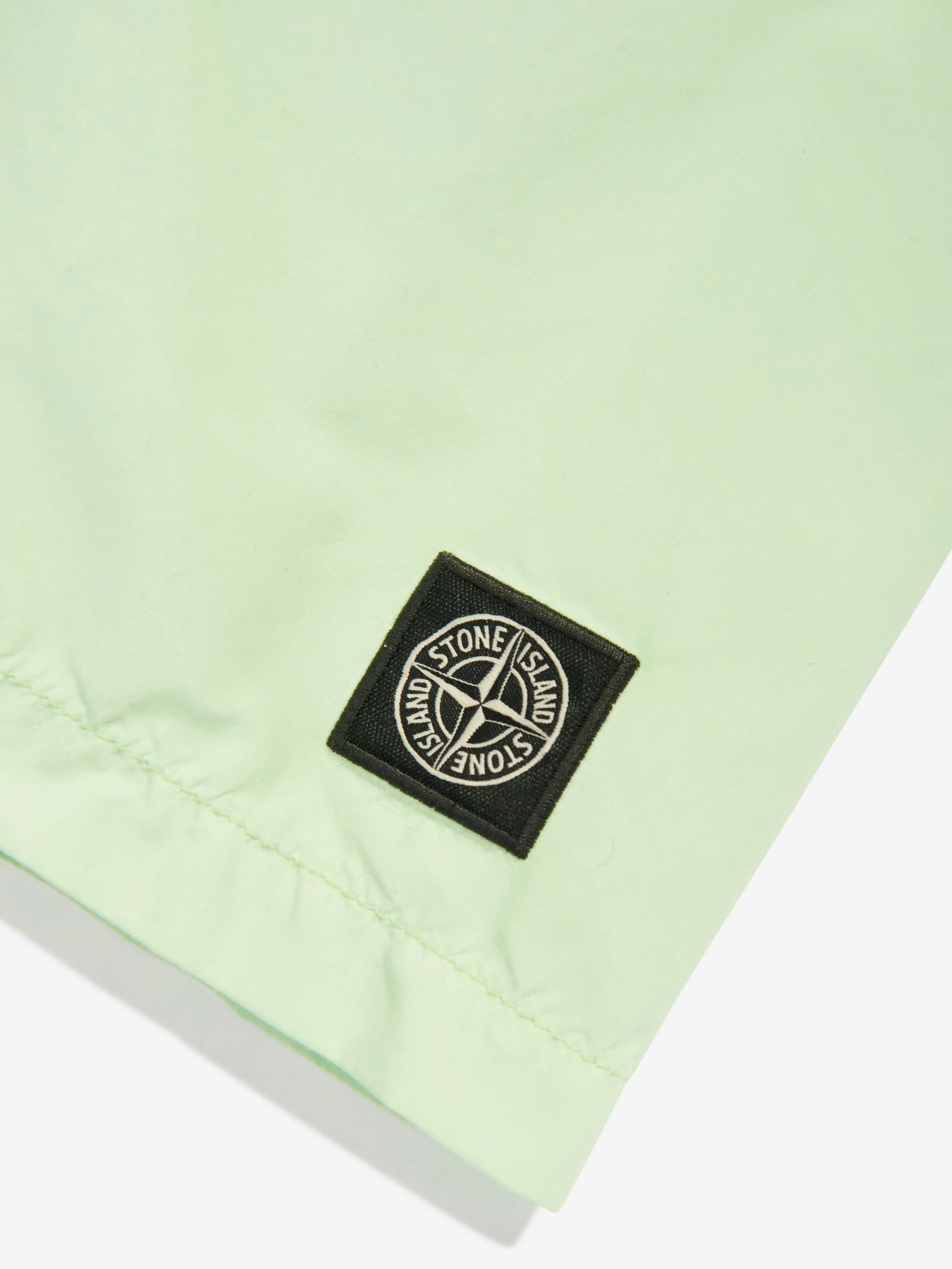 Short de bain avec logo Compass pour garçons en vert