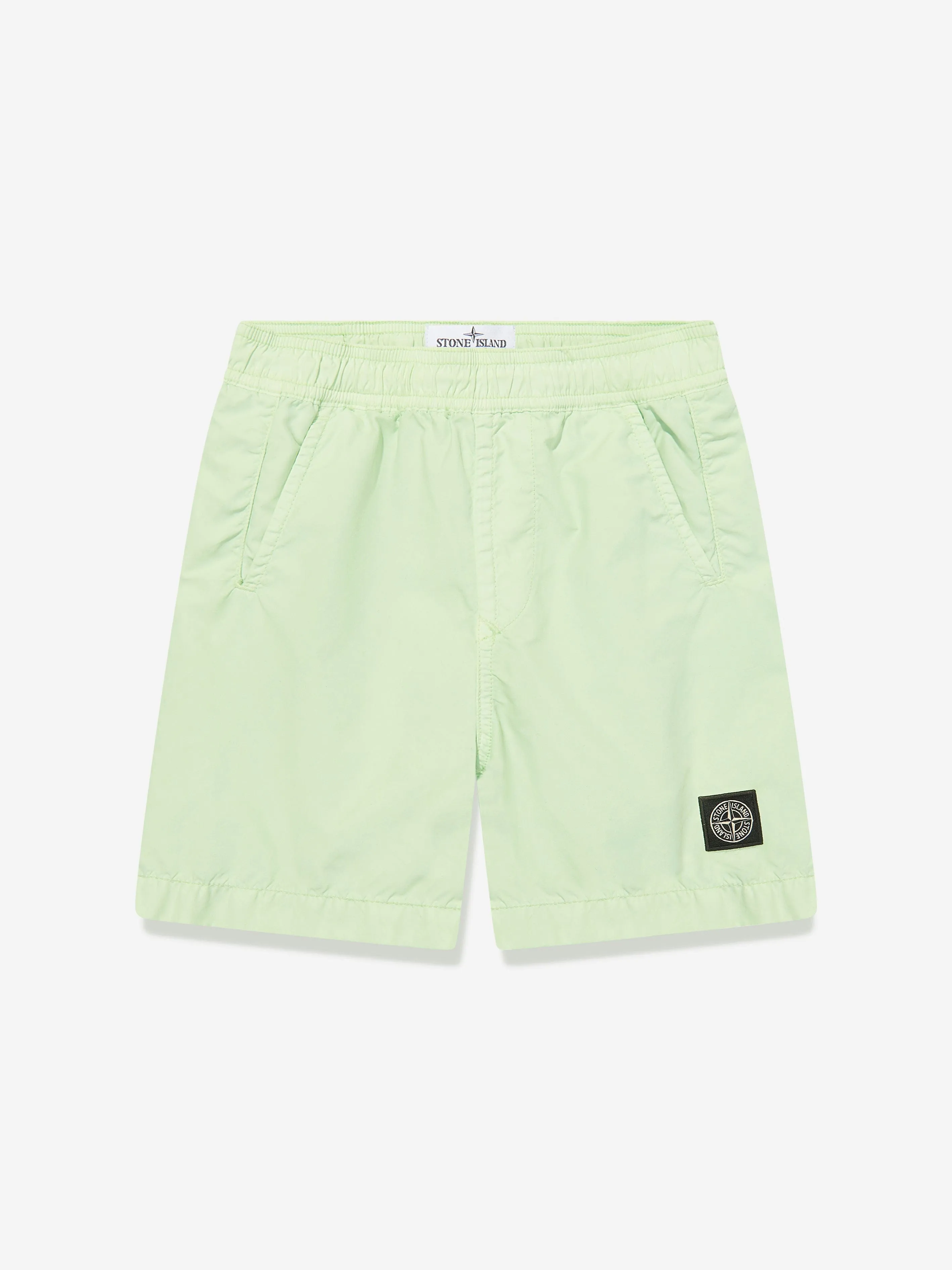 Short de bain avec logo Compass pour garçons en vert