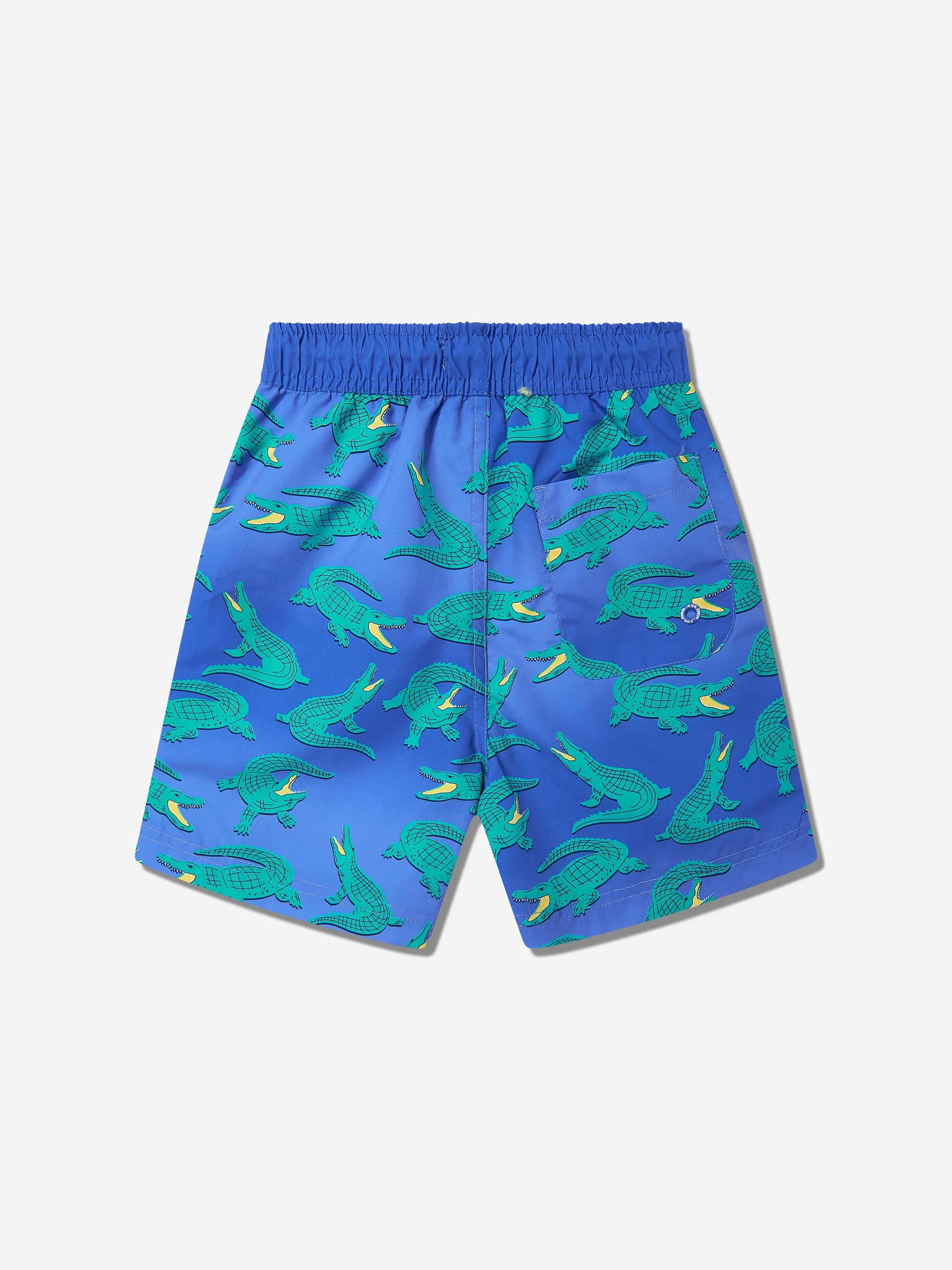 Short de plage crocodile pour garçons en bleu (UPF50 )