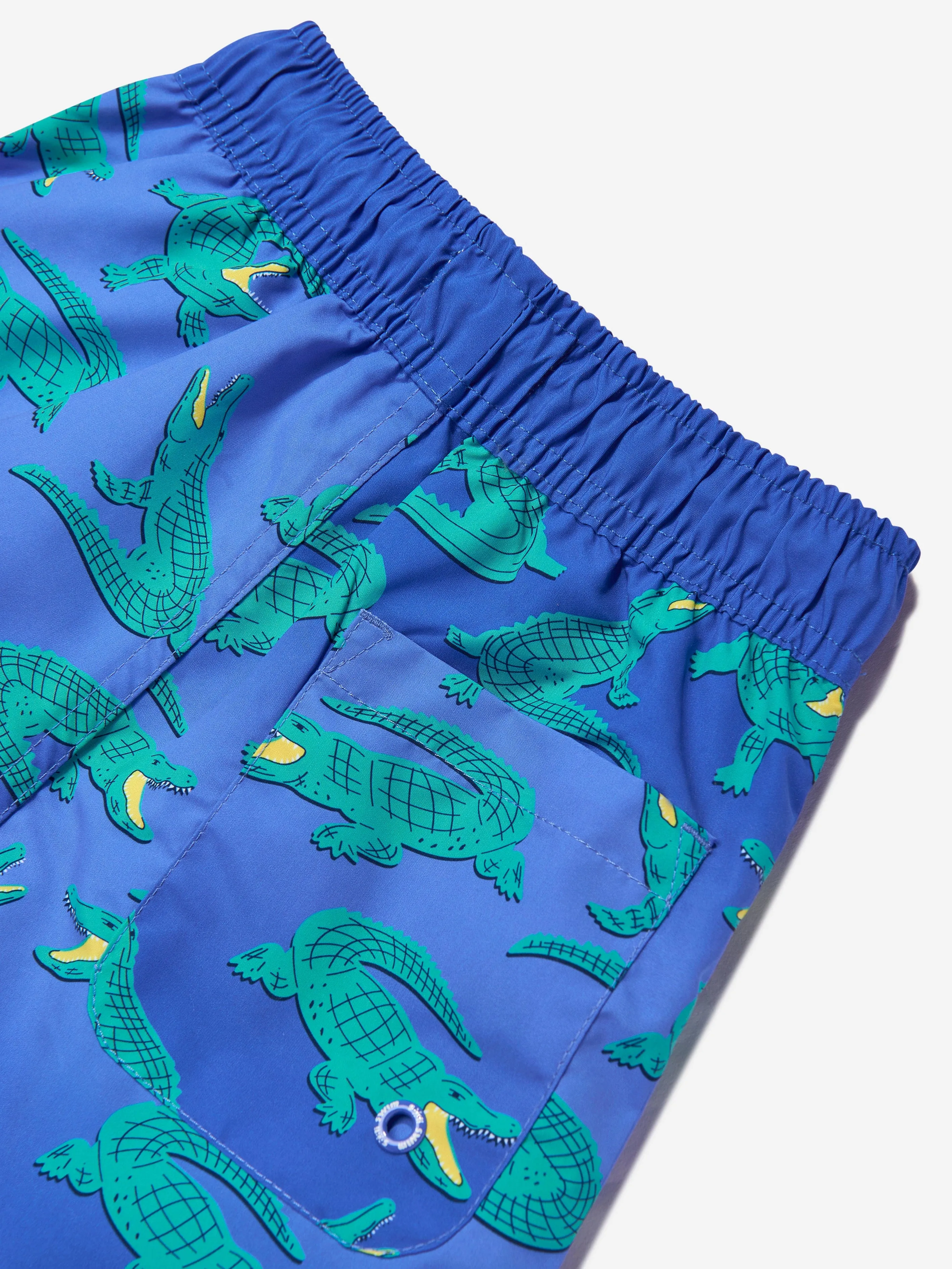 Short de plage crocodile pour garçons en bleu (UPF50 )