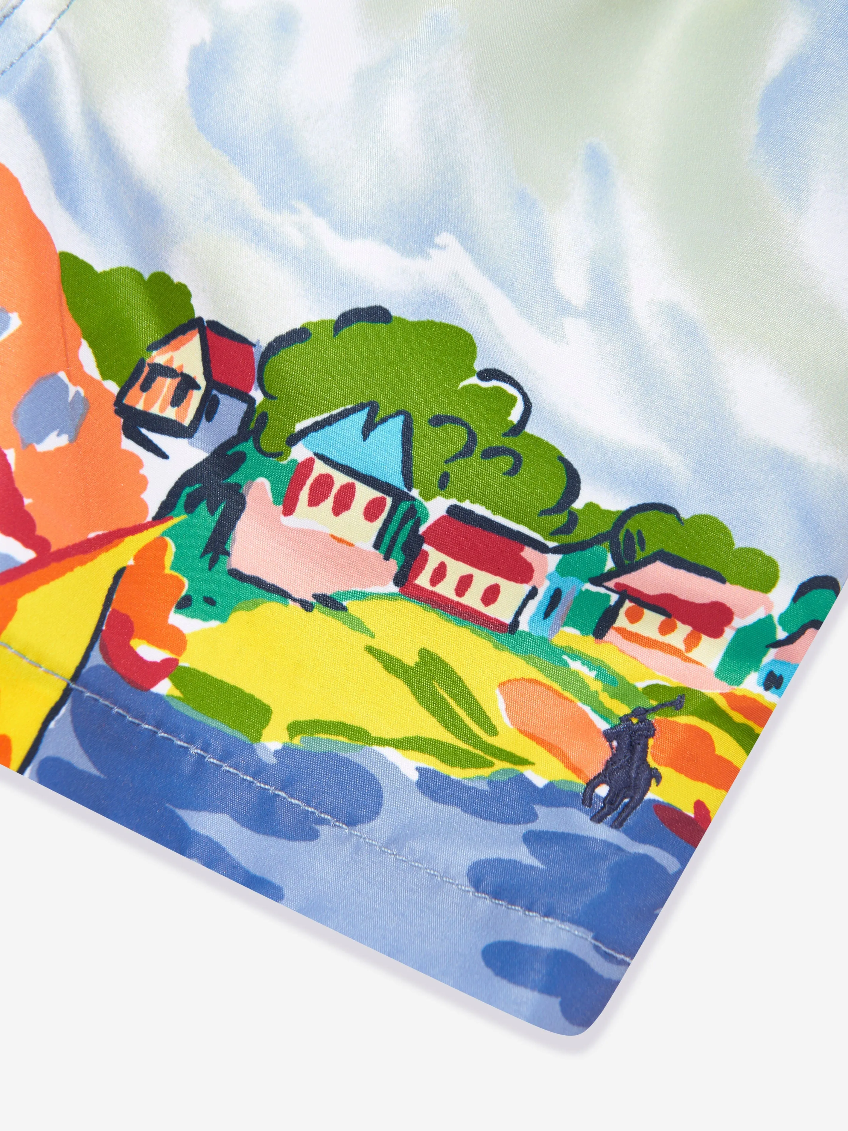 Short de bain multicolore Boys Seaside Village Haven