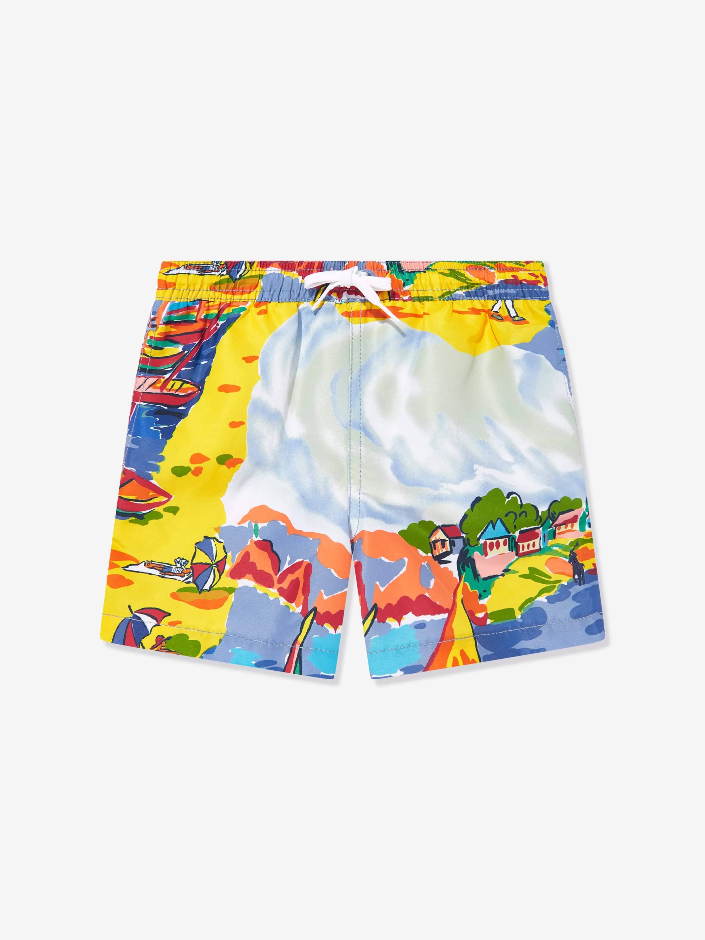 Short de bain multicolore Boys Seaside Village Haven