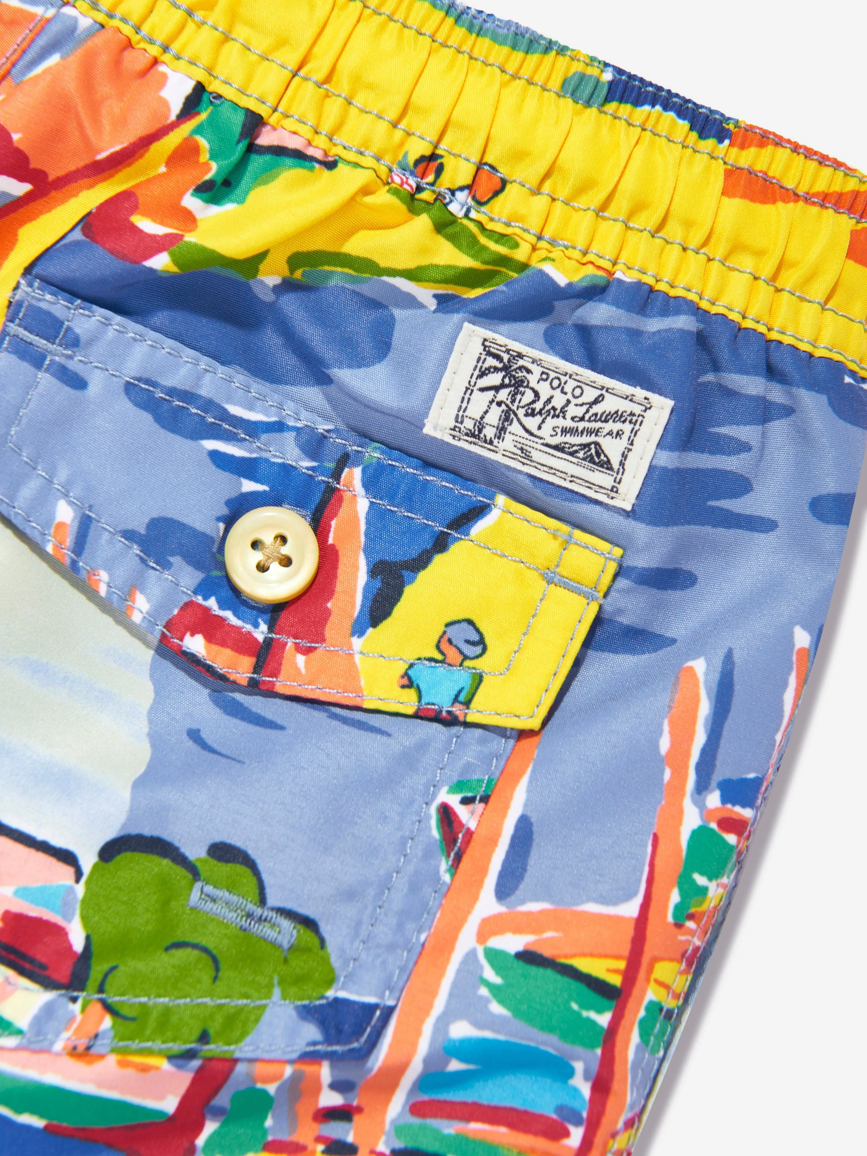 Short de bain multicolore Boys Seaside Village Haven