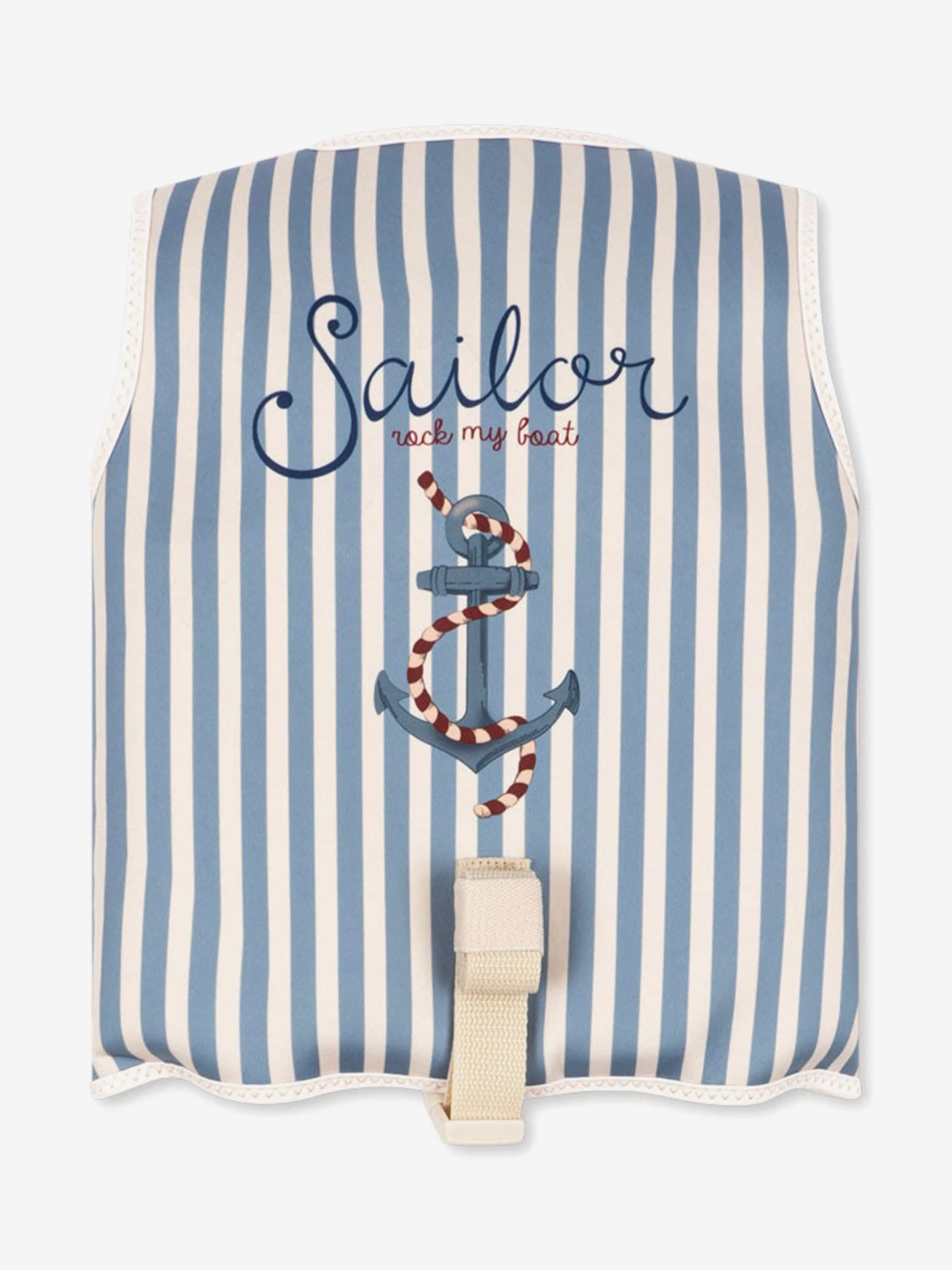 Gilet de natation rayé Ellis pour garçons en bleu