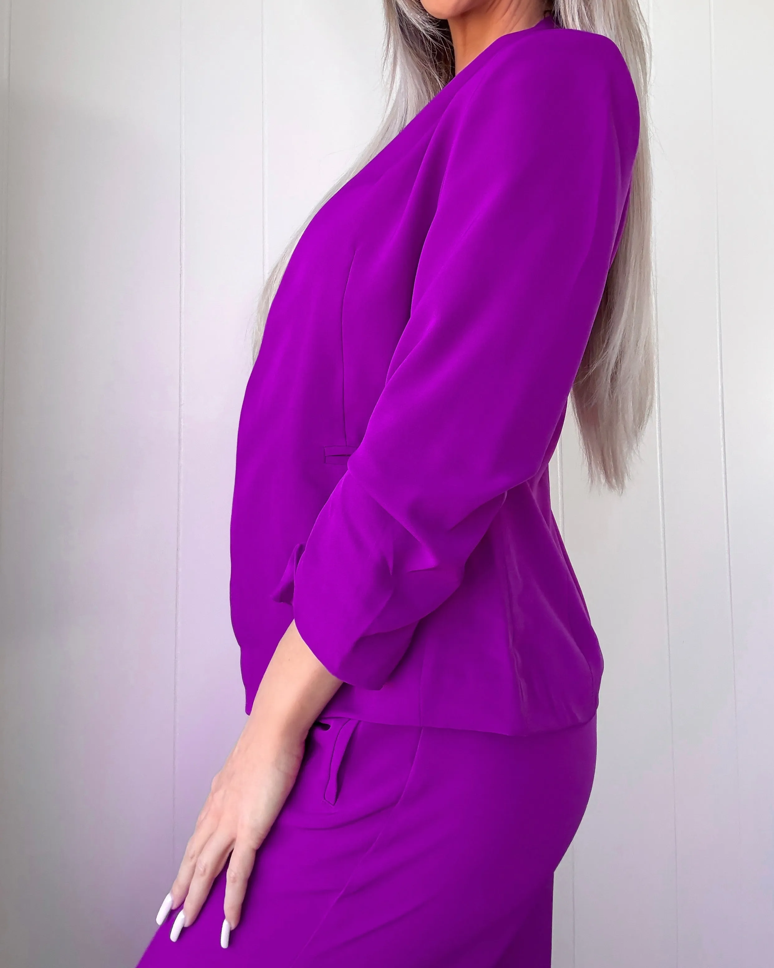 Ensemble de Pantalons Ambition Éclatante - Raisin