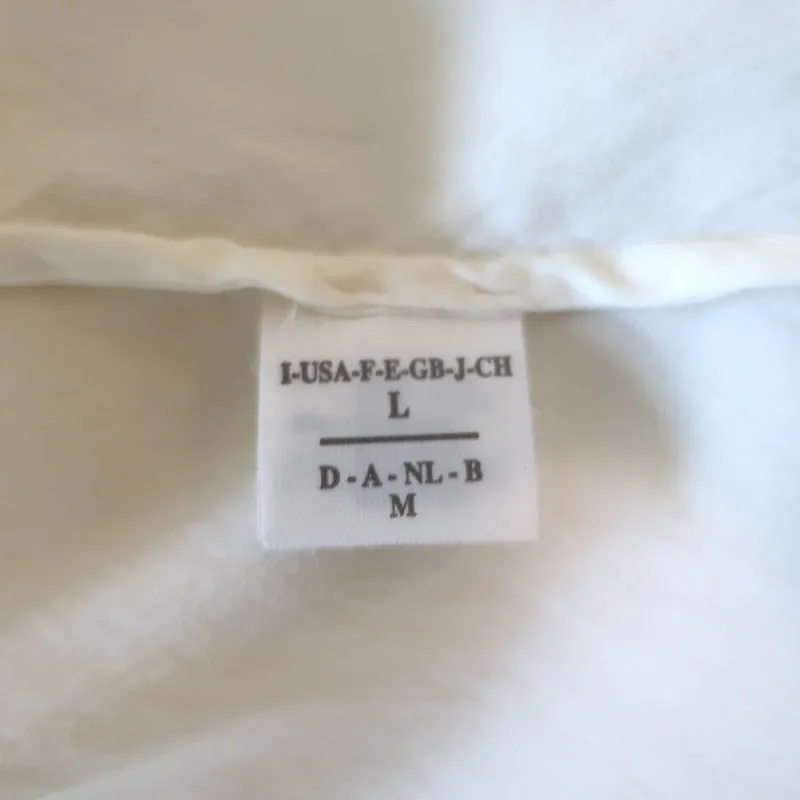 Brunello Cucinelli Blouse à encolure contrastée en soie stretch ivoire Taille L