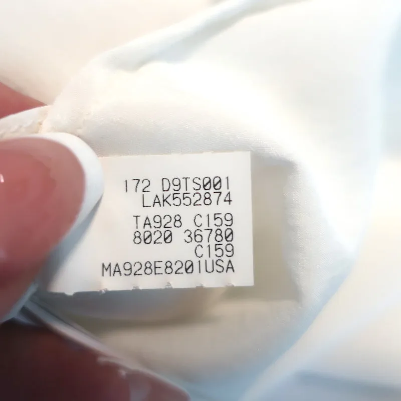 Brunello Cucinelli Blouse à épaulettes Monili en mousseline de soie blanche Taille Moyenne