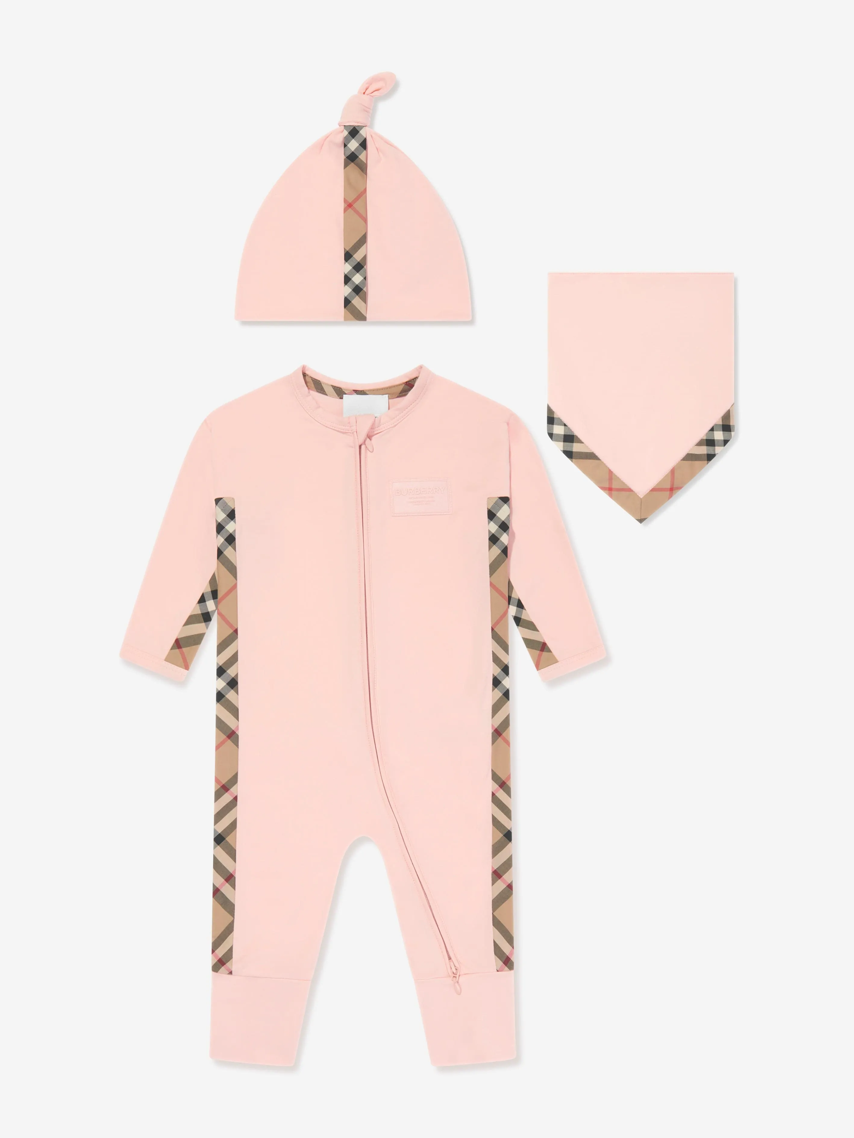 Burberry Coffret Cadeau Claude pour Bébé Fille en Rose