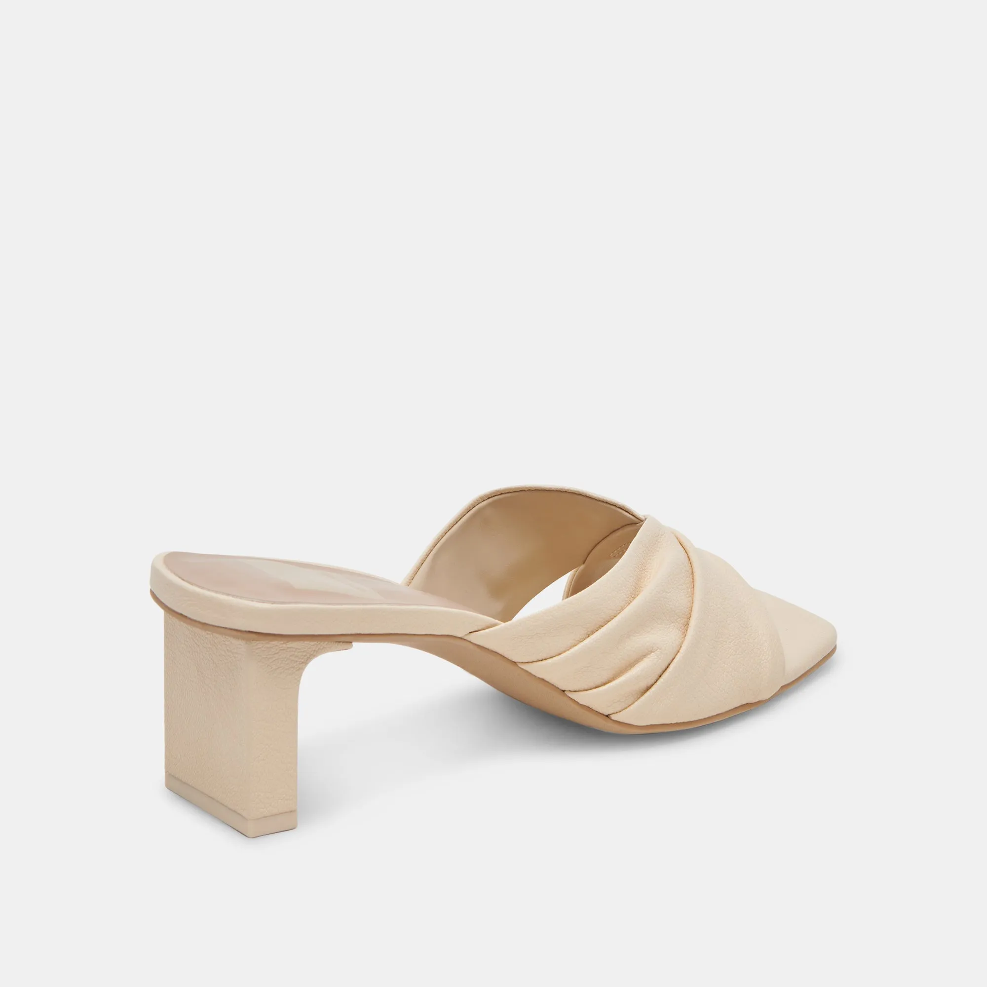 CARLAN TALONS EN CUIR D'OS