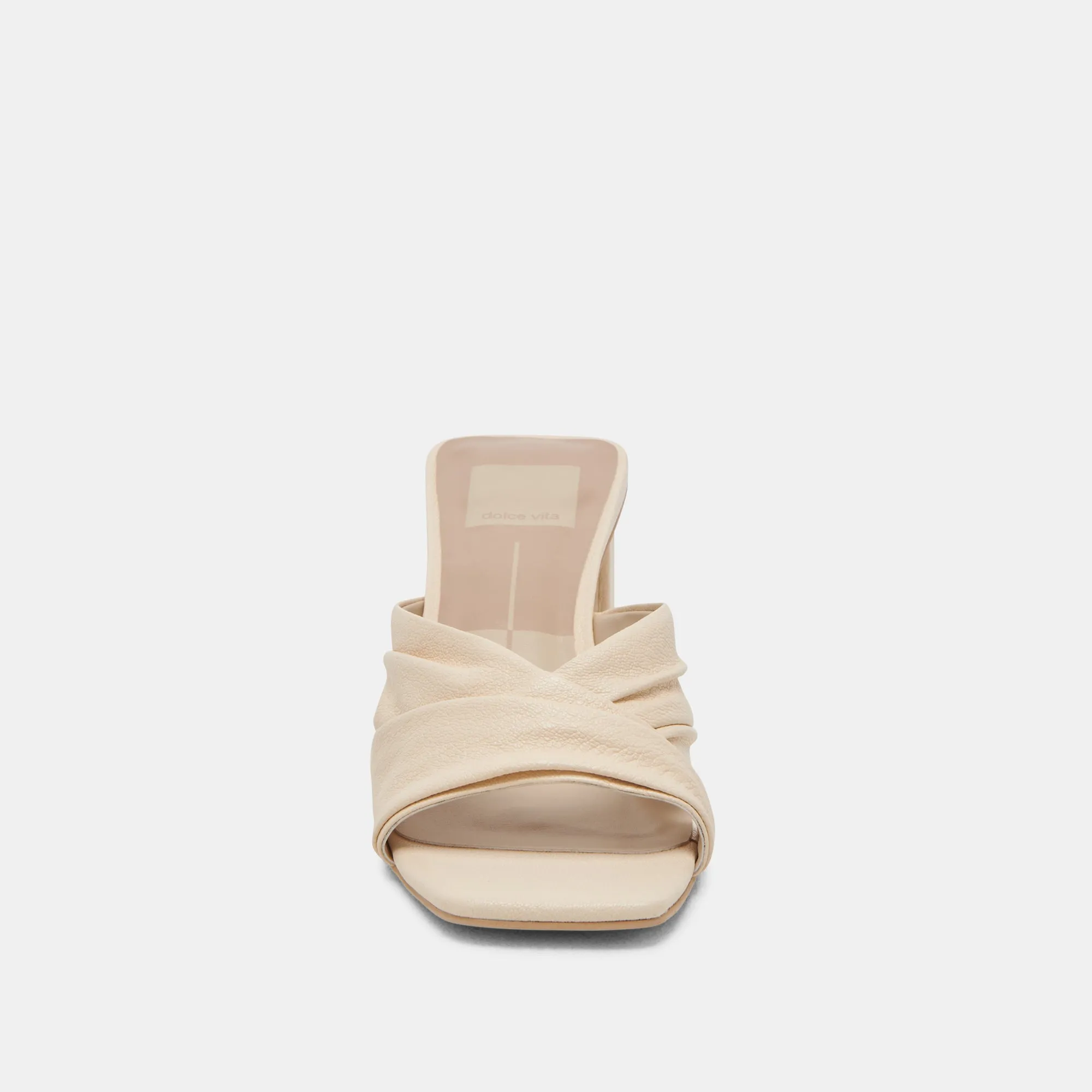 CARLAN TALONS EN CUIR D'OS