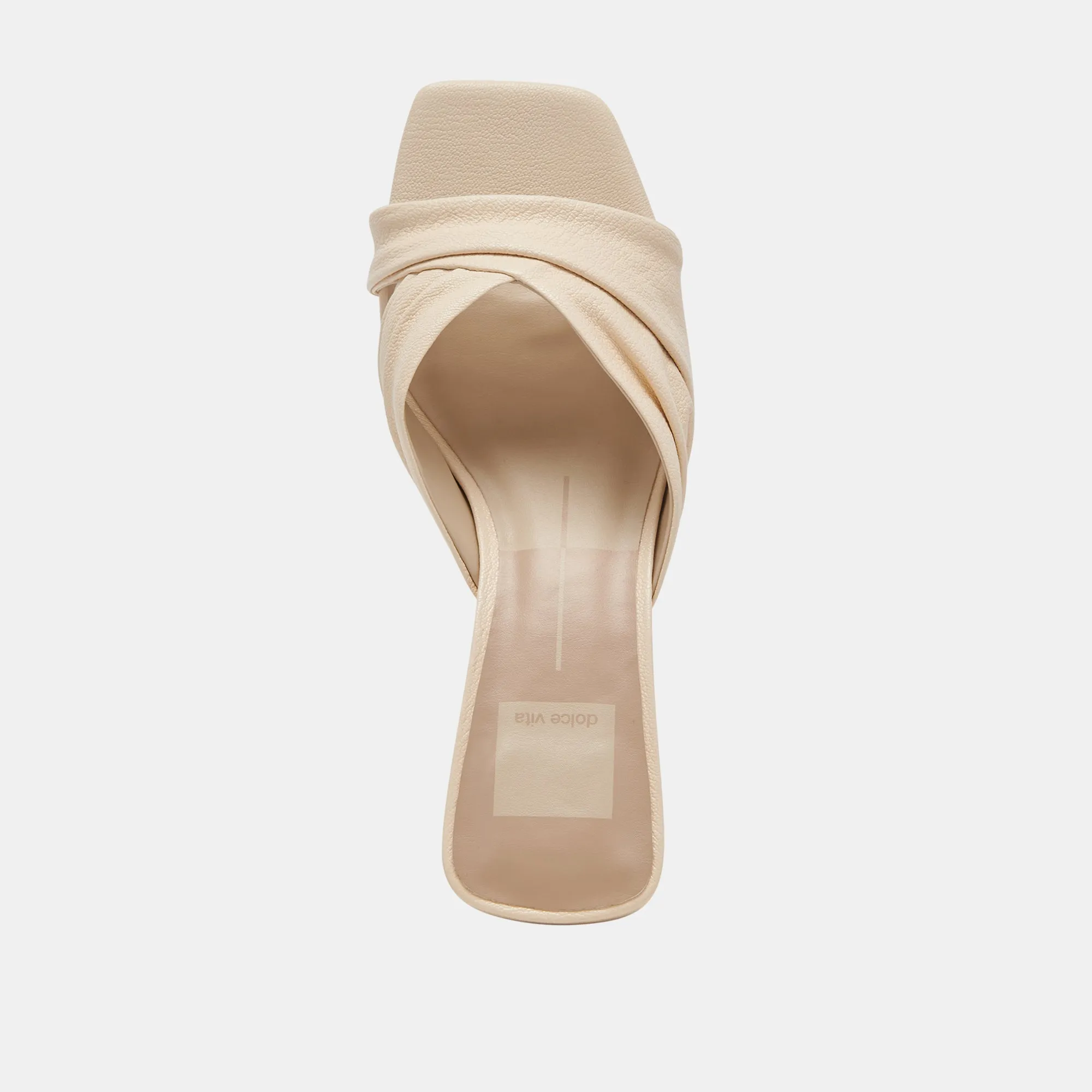 CARLAN TALONS EN CUIR D'OS