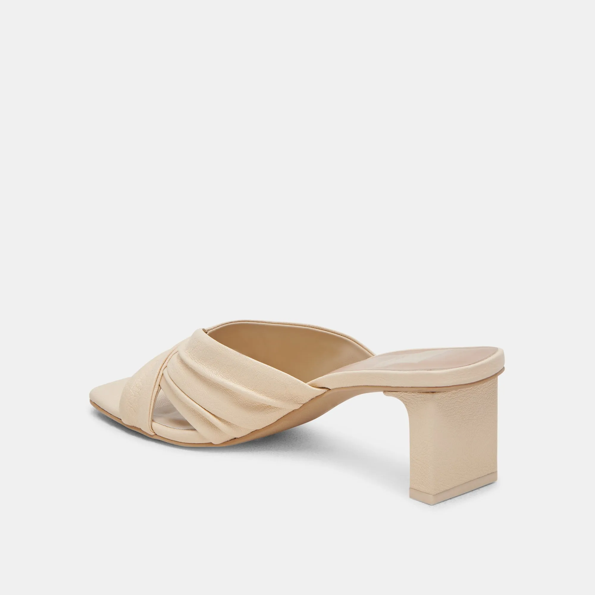 CARLAN TALONS EN CUIR D'OS